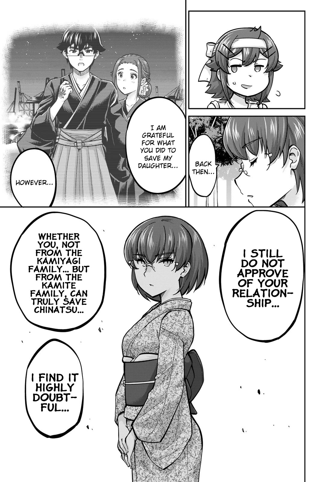 Onegai, Nugashite. Chapter 120 page 13 - Chapter 120: I Love Big Bananas ❤️