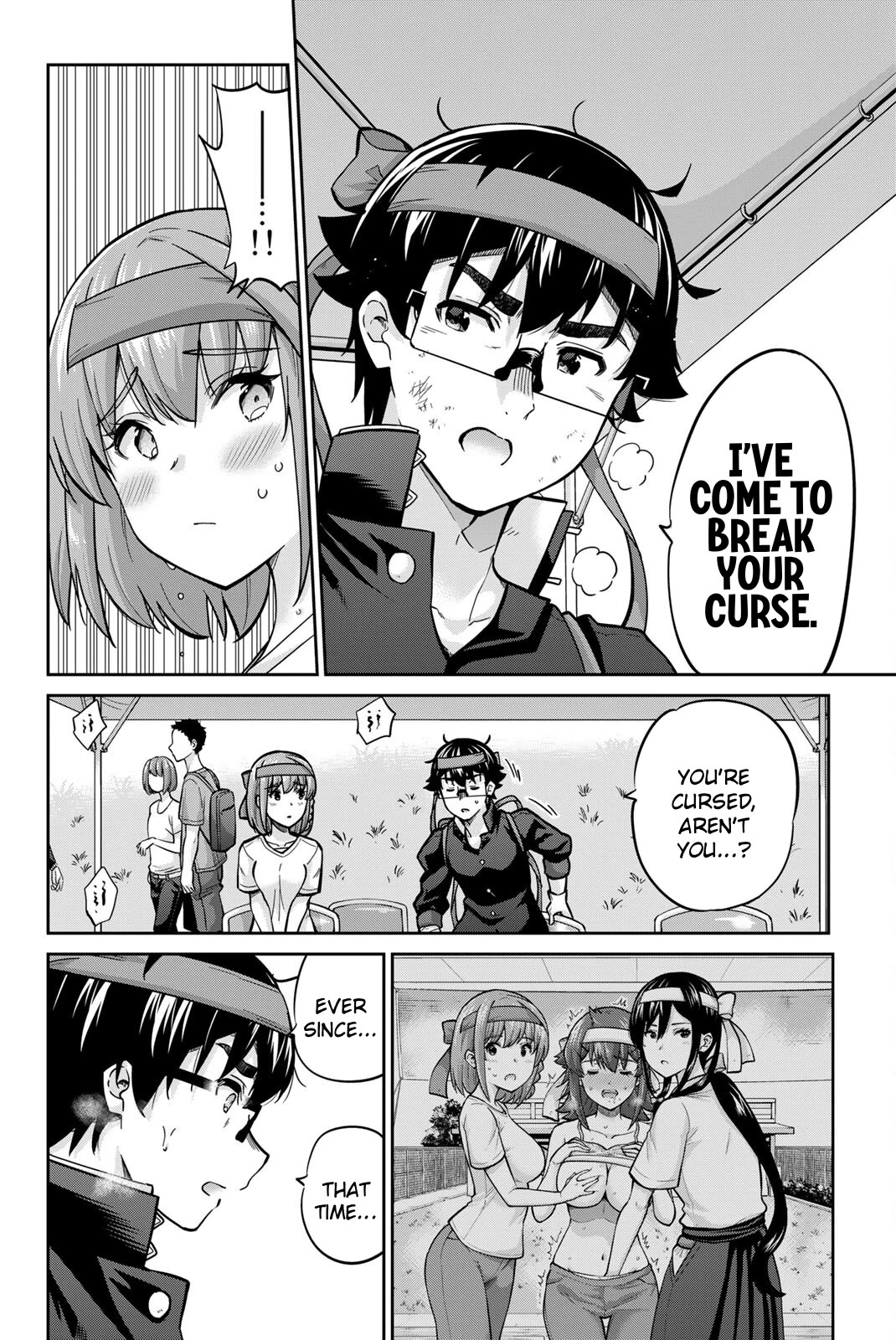 Onegai, Nugashite. Chapter 125 page 10 - Chapter 125: Undressed Announcer