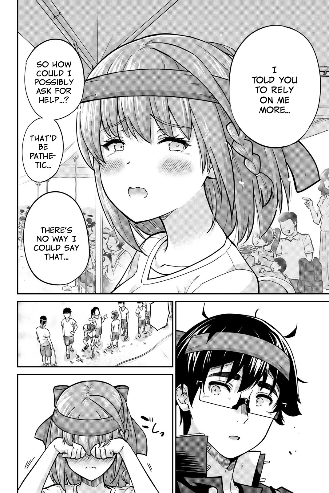 Onegai, Nugashite. Chapter 125 page 12 - Chapter 125: Undressed Announcer