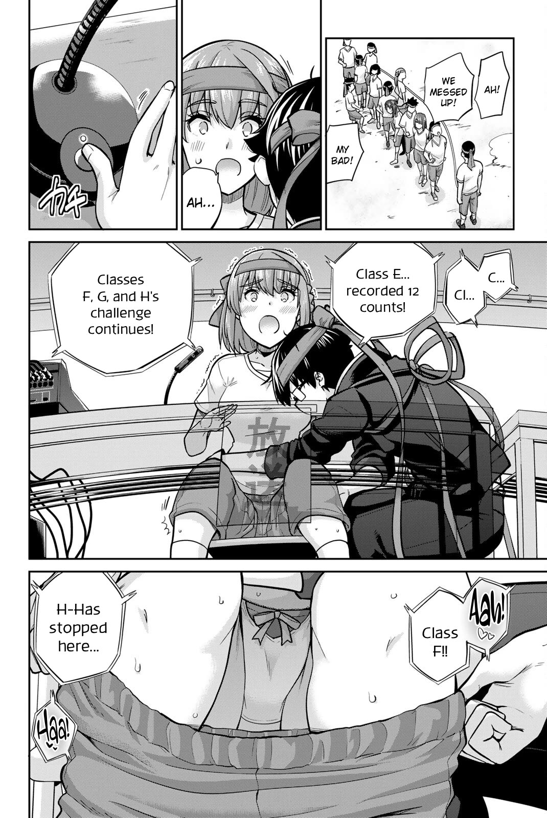 Onegai, Nugashite. Chapter 125 page 18 - Chapter 125: Undressed Announcer