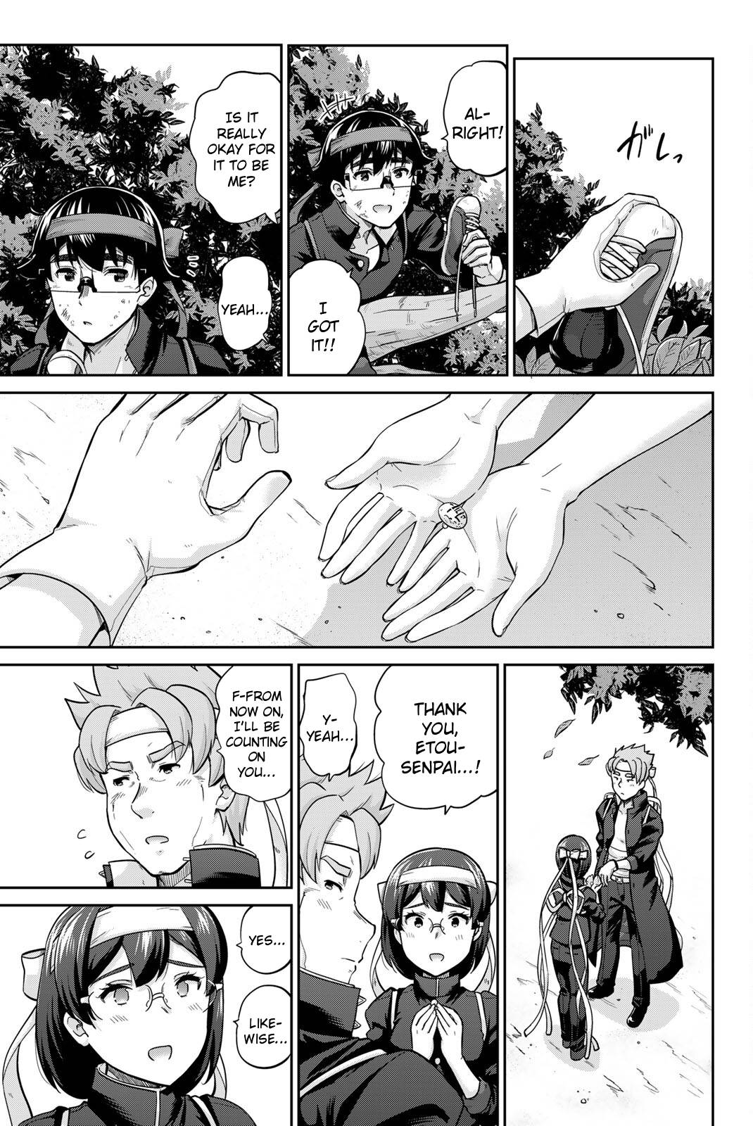 Onegai, Nugashite. Chapter 128 page 11 - Chapter 128: The Fate of the Captain's Second Button