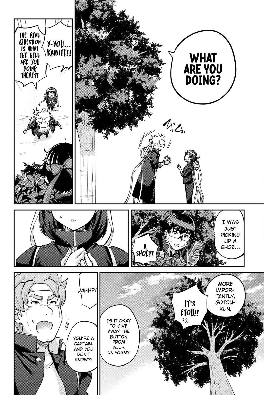Onegai, Nugashite. Chapter 128 page 12 - Chapter 128: The Fate of the Captain's Second Button