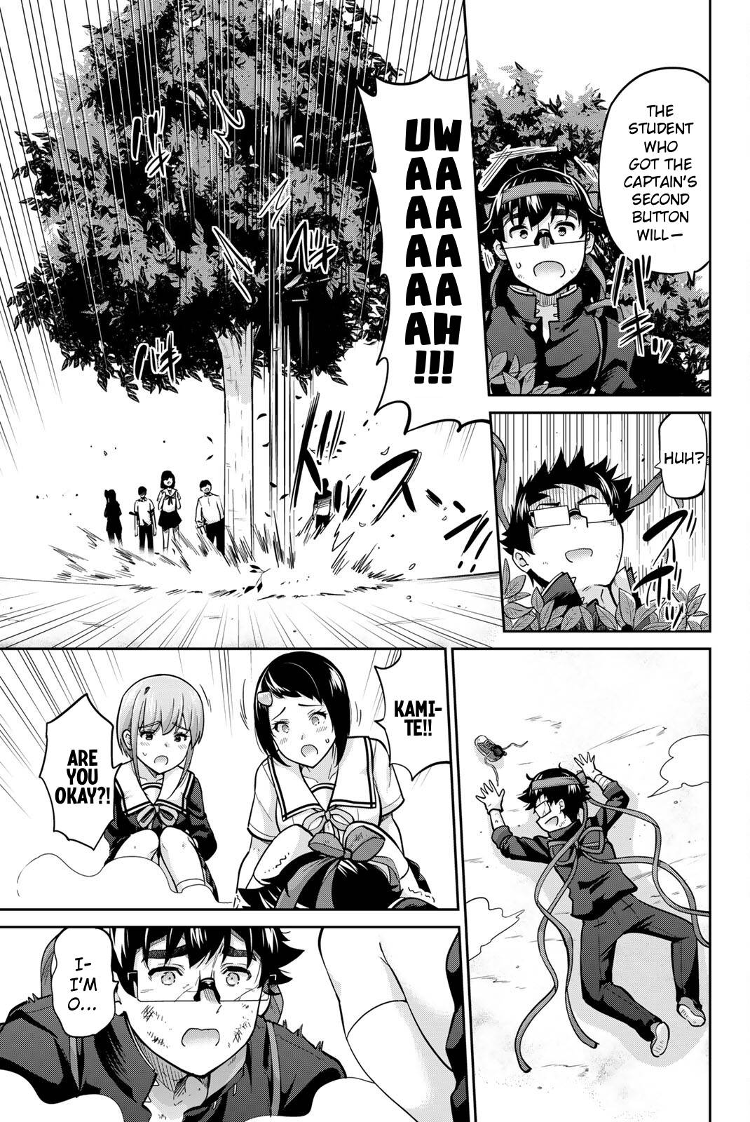 Onegai, Nugashite. Chapter 128 page 13 - Chapter 128: The Fate of the Captain's Second Button