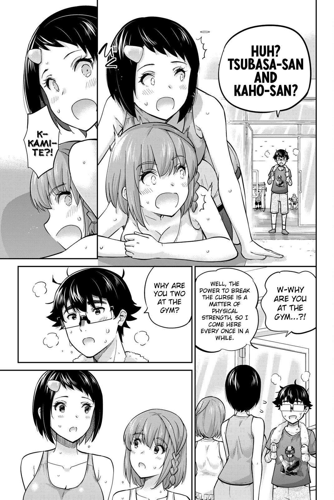 Onegai, Nugashite. Chapter 129 page 10 - Chapter 129: Tsubasa & Kaho: Sweaty❤️Training