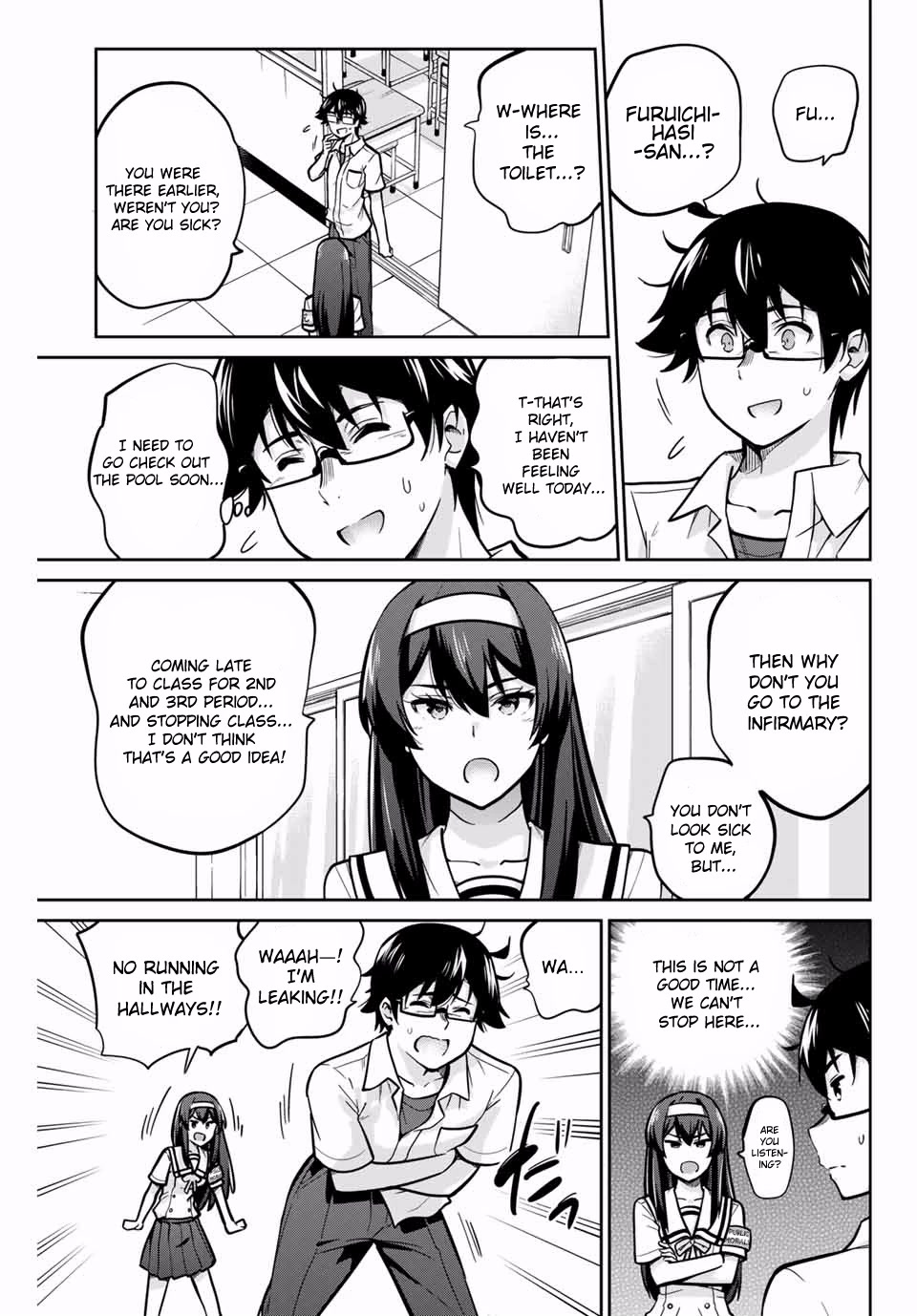 Onegai, Nugashite. Chapter 13 page 8 - Chapter 13: When Morals Fade, Minds Fade