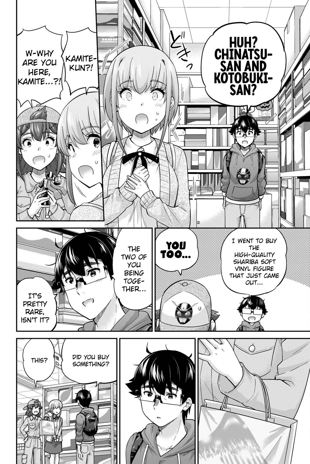 Onegai, Nugashite. Chapter 130 page 10 - Chapter 130: Kotobuki & Chinatsu: Bra Shopping❤️Breast Comparing