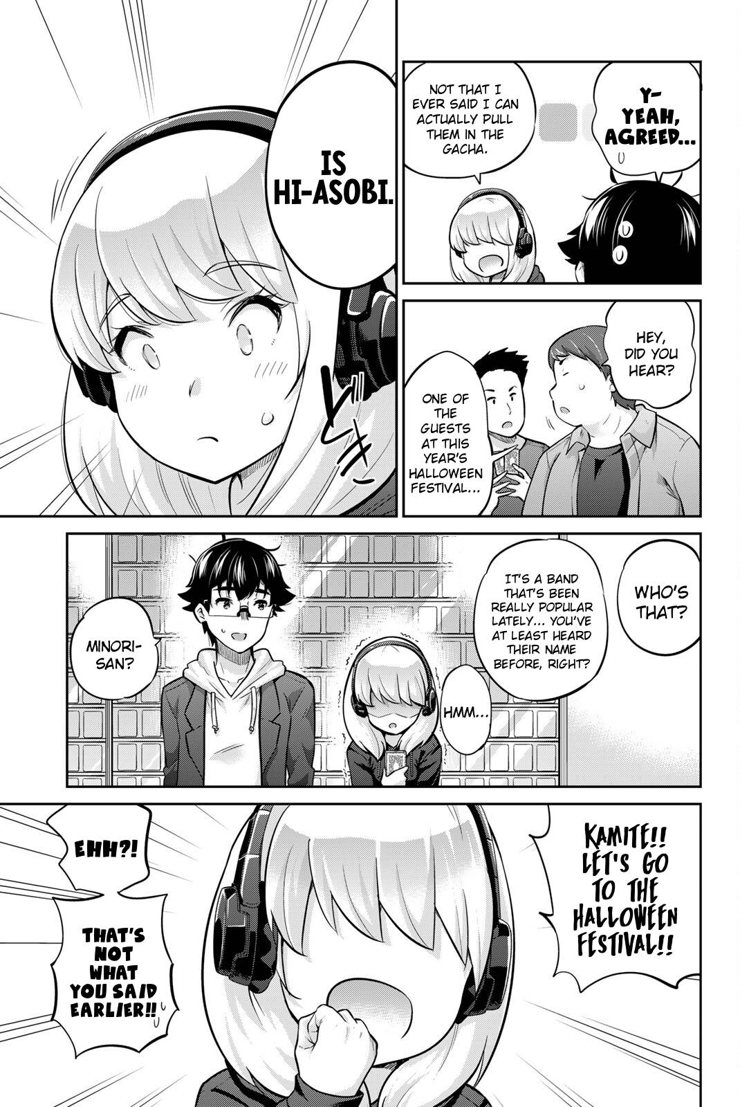 Onegai, Nugashite. Chapter 131 page 12 - Chapter 131: Halloween Night