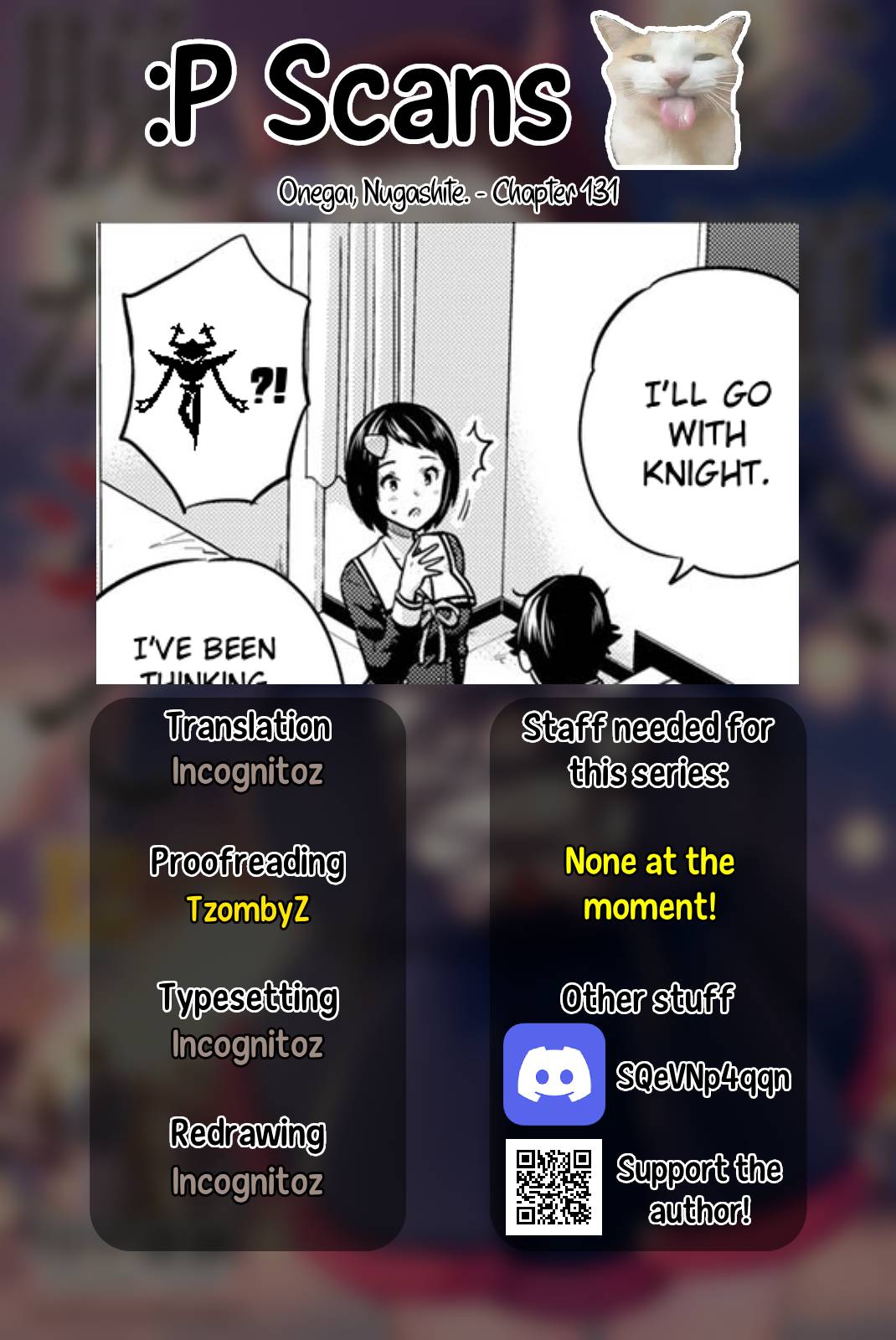 Onegai, Nugashite. Chapter 131 page 16 - Chapter 131: Halloween Night
