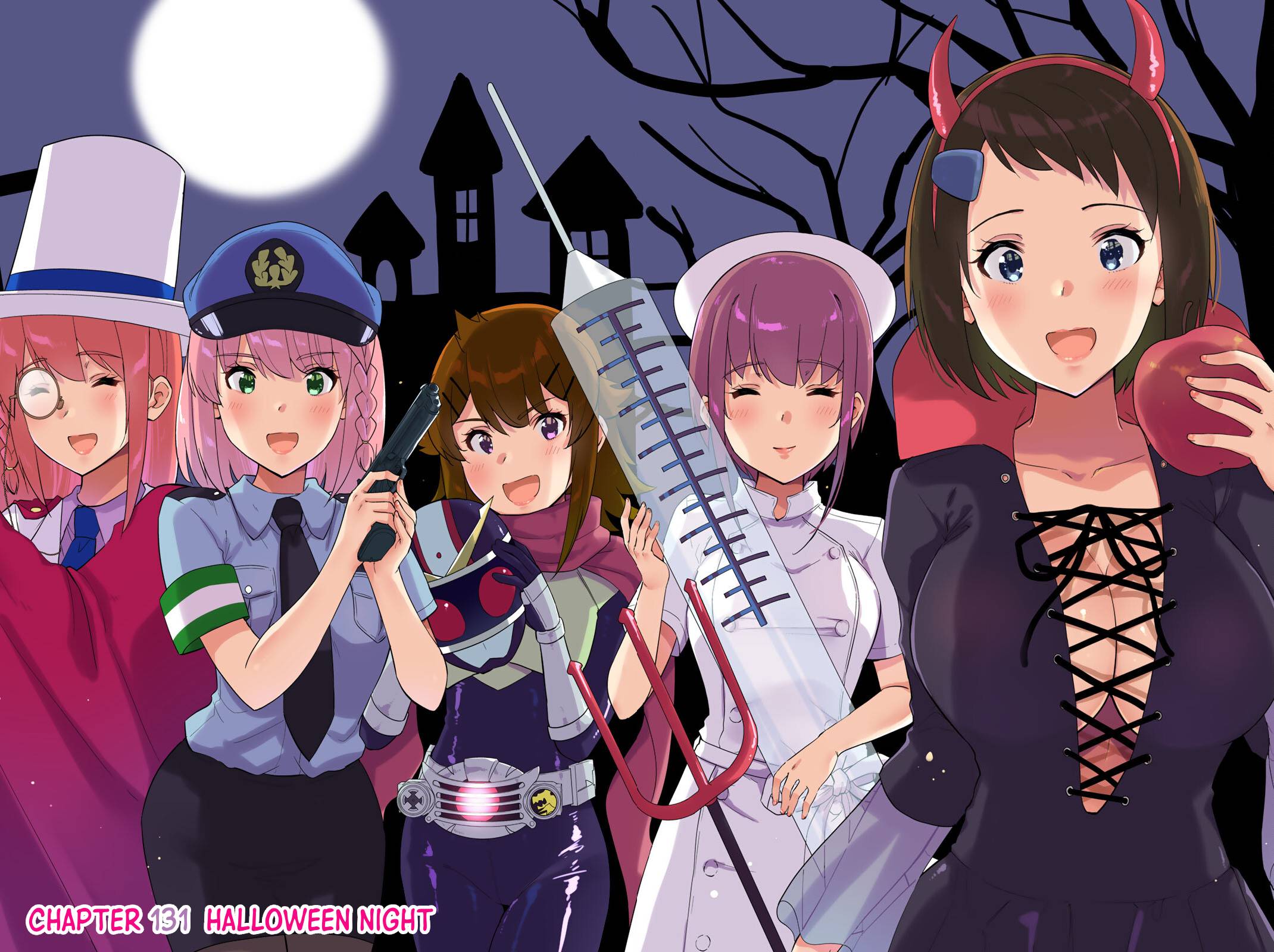 Onegai, Nugashite. Chapter 131 page 2 - Chapter 131: Halloween Night