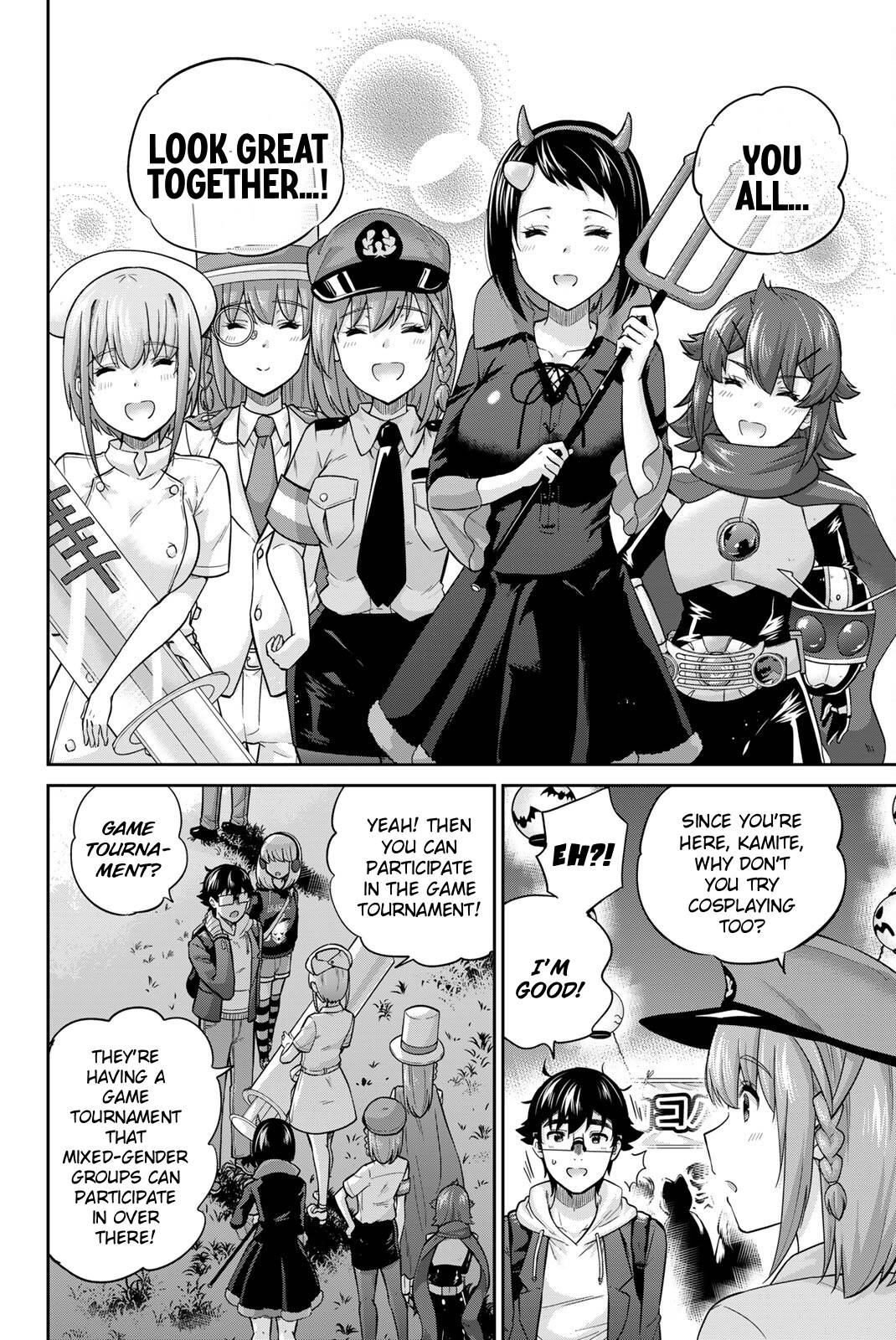 Onegai, Nugashite. Chapter 132 page 8 - Chapter 132: Cosplay Festival ❤️