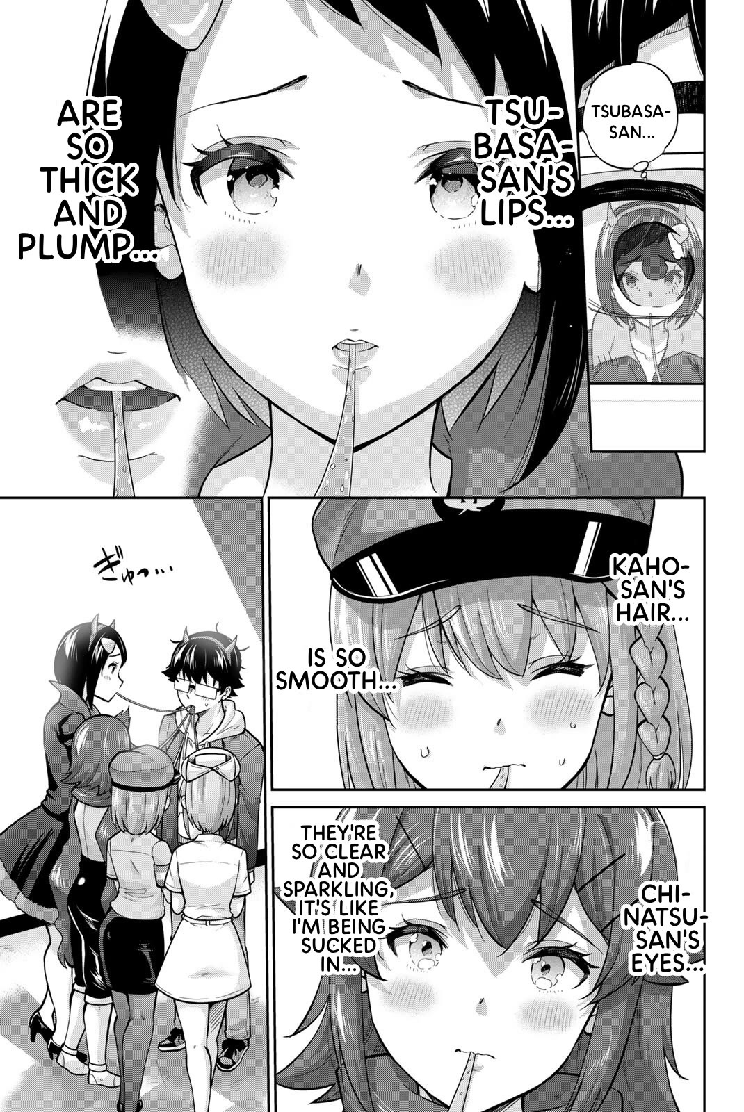 Onegai, Nugashite. Chapter 133 page 11 - Chapter 133: How Far Can You Go? String Gummy Game