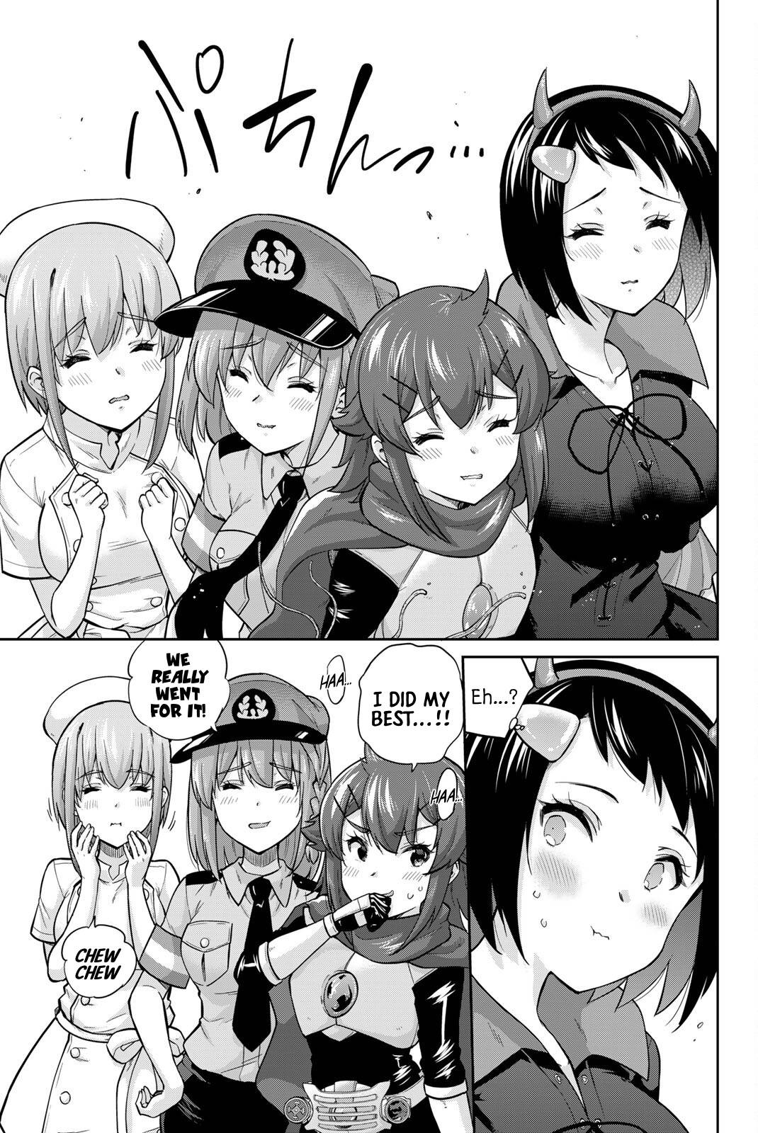 Onegai, Nugashite. Chapter 133 page 14 - Chapter 133: How Far Can You Go? String Gummy Game