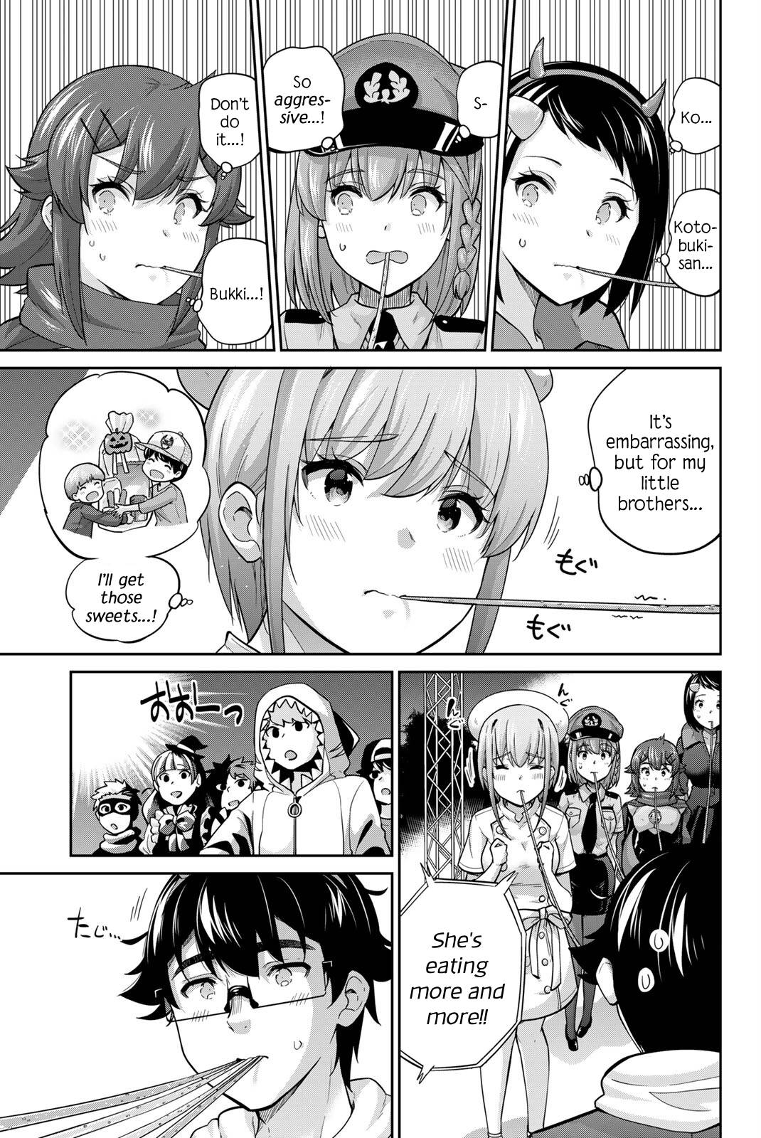 Onegai, Nugashite. Chapter 133 page 5 - Chapter 133: How Far Can You Go? String Gummy Game