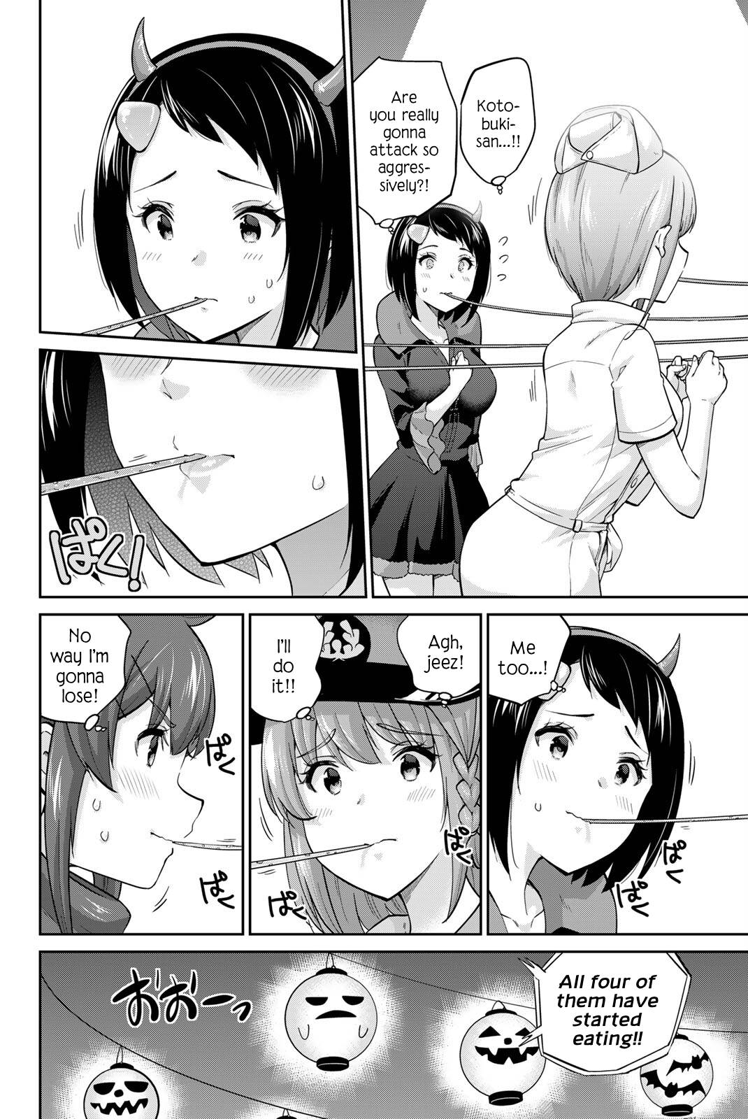 Onegai, Nugashite. Chapter 133 page 6 - Chapter 133: How Far Can You Go? String Gummy Game