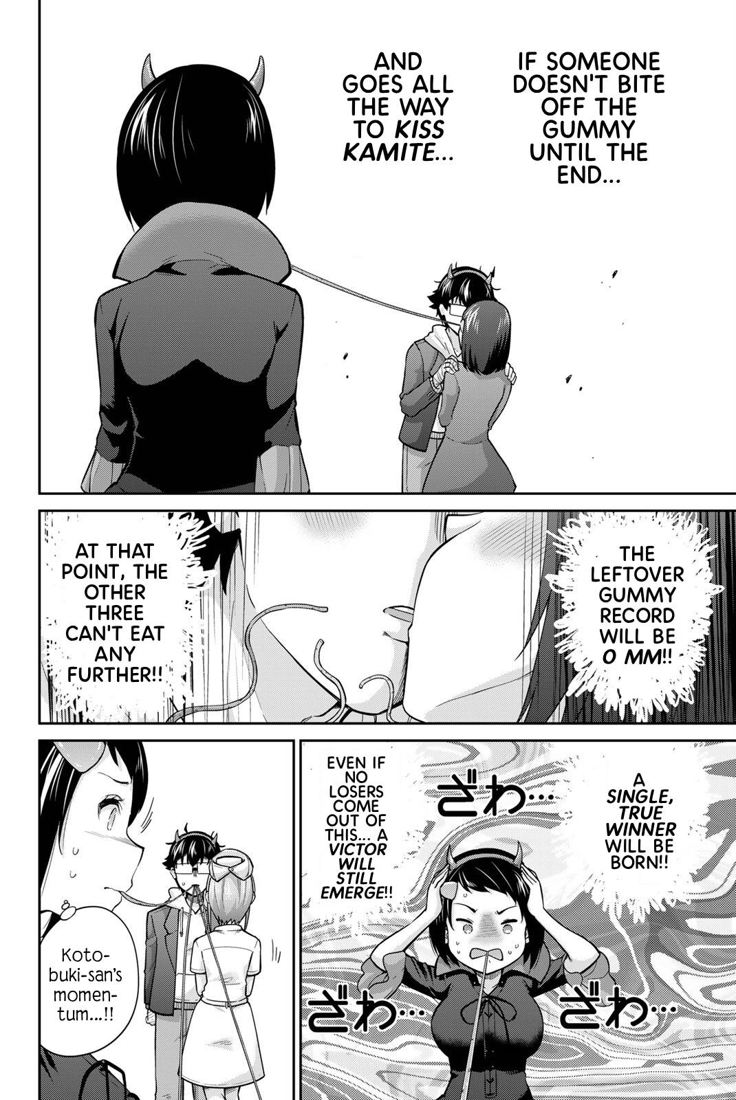 Onegai, Nugashite. Chapter 133 page 8 - Chapter 133: How Far Can You Go? String Gummy Game