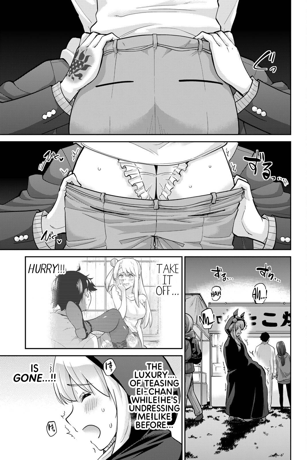 Onegai, Nugashite. Chapter 134 page 13 - Chapter 134: You Can't Take Off Panties Anymore
