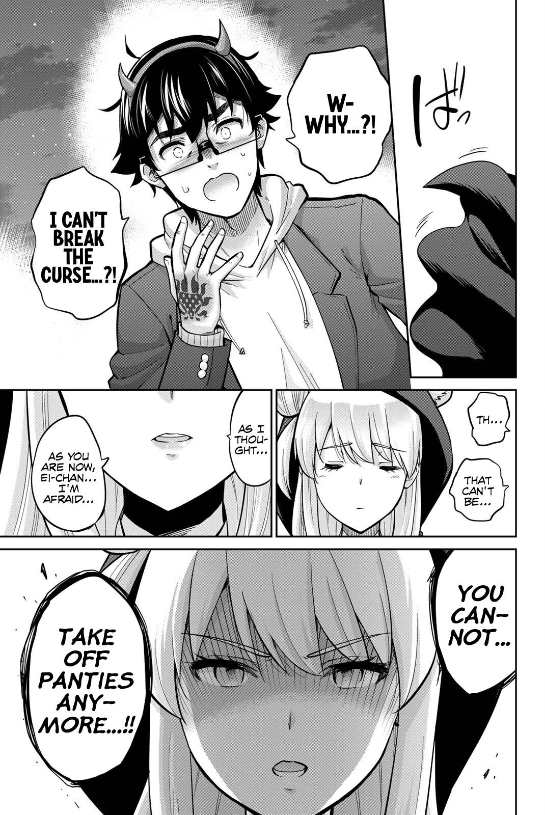 Onegai, Nugashite. Chapter 134 page 17 - Chapter 134: You Can't Take Off Panties Anymore