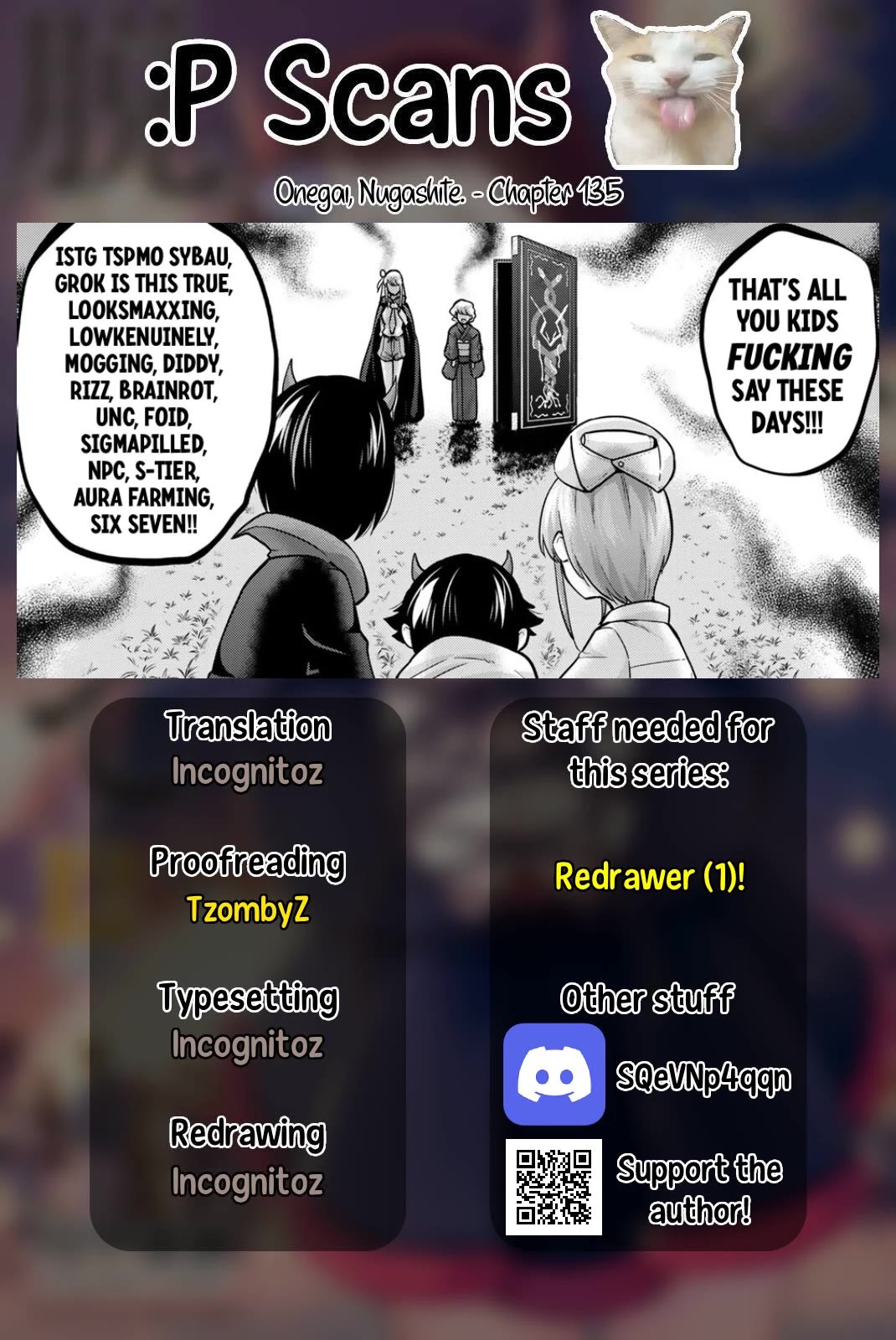 Onegai, Nugashite. Chapter 135 page 17 - Chapter 135: The Cursed Spirit Sealing Casket