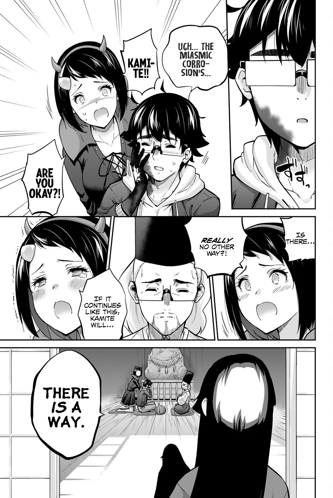 Onegai, Nugashite. Chapter 136 page 11 - Chapter 136: The Right Hand of Exorcism's Original Power