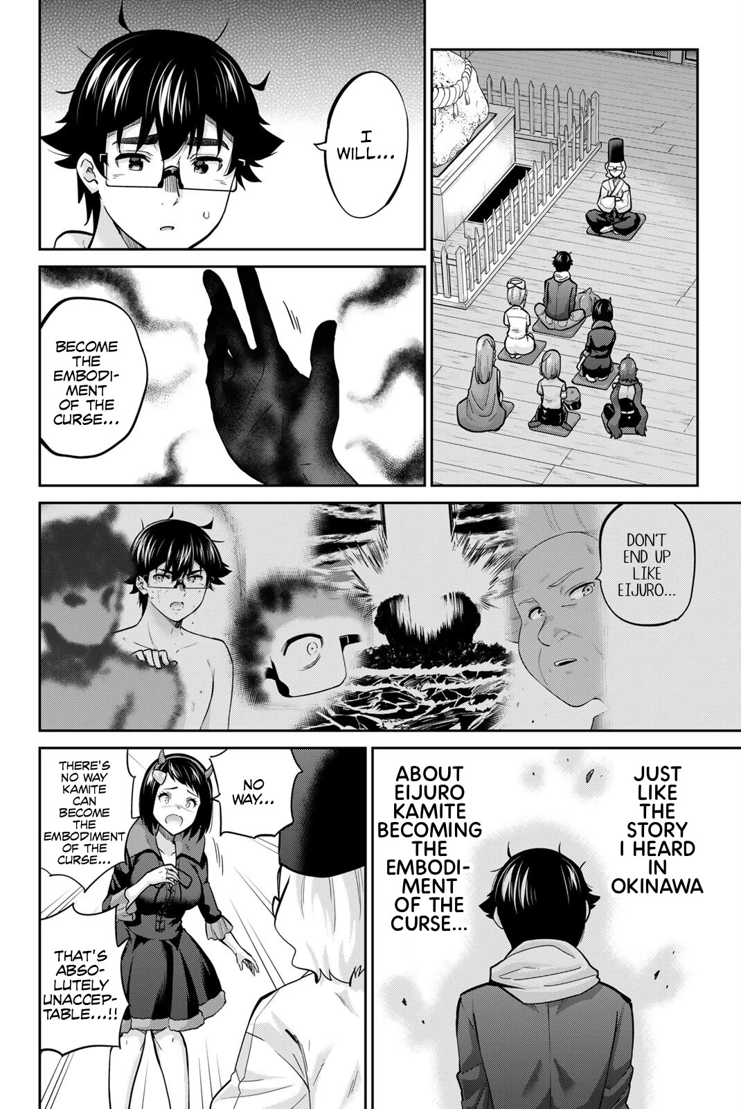 Onegai, Nugashite. Chapter 136 page 8 - Chapter 136: The Right Hand of Exorcism's Original Power