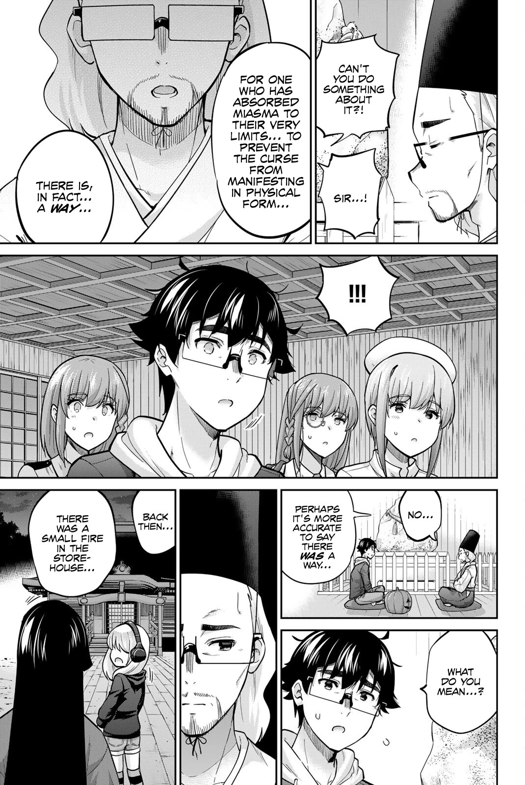 Onegai, Nugashite. Chapter 136 page 9 - Chapter 136: The Right Hand of Exorcism's Original Power