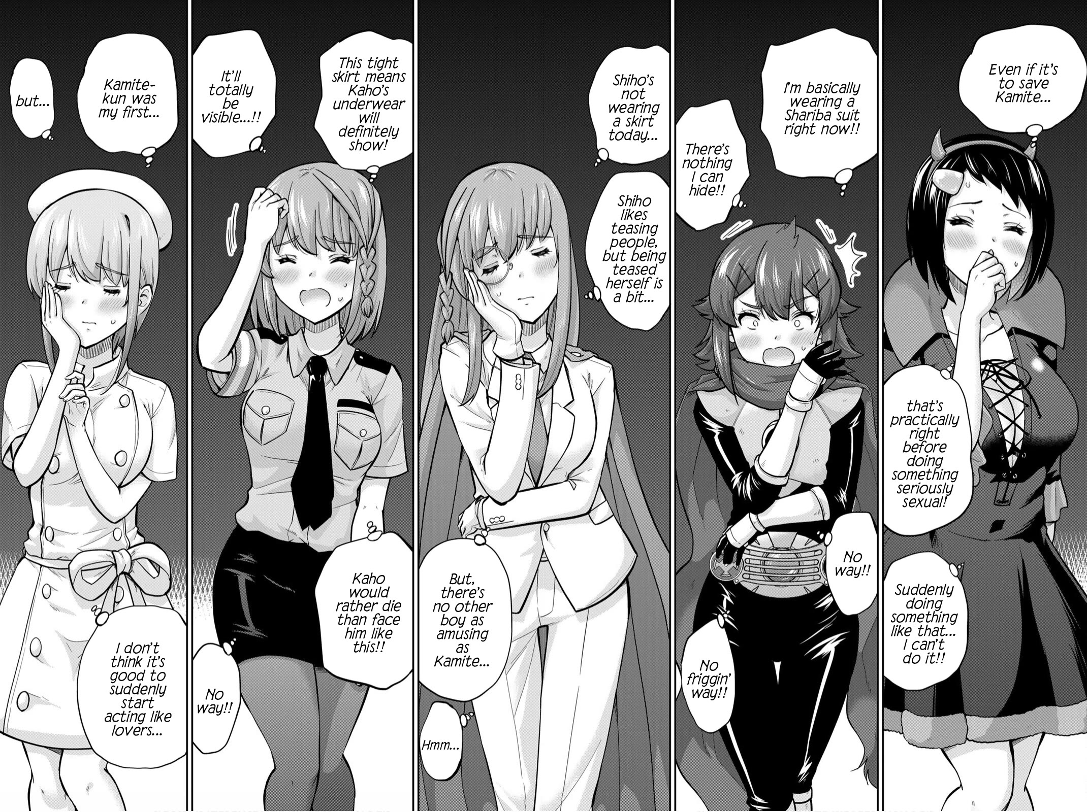 Onegai, Nugashite. Chapter 137 page 10 - Chapter 137: By Their Own Will, Their Panties...
