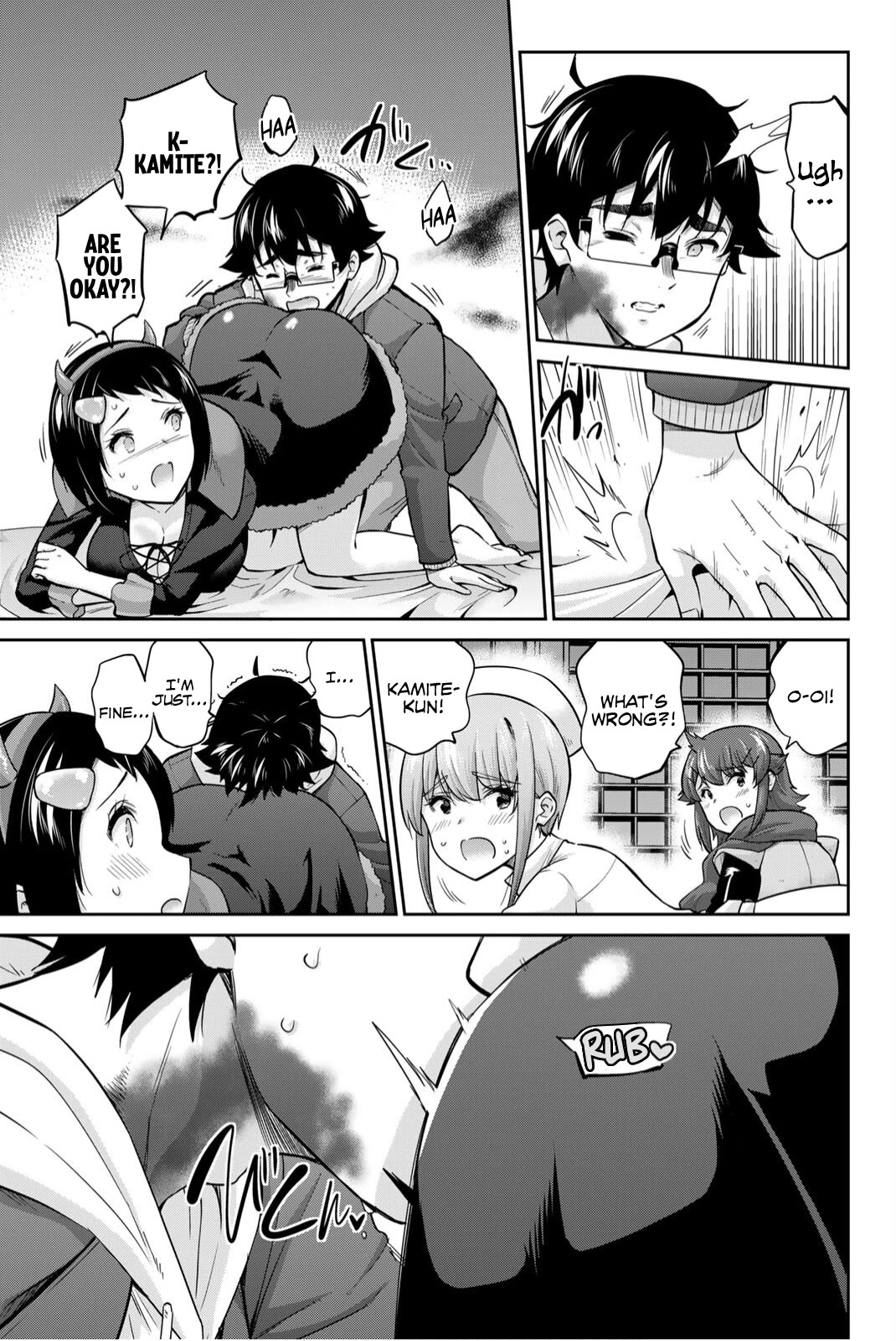 Onegai, Nugashite. Chapter 138 page 10 - Chapter 138: The Five-Point Central Formation