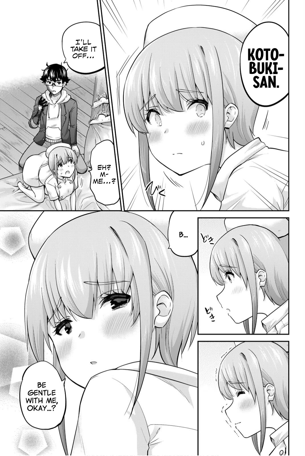 Onegai, Nugashite. Chapter 138 page 14 - Chapter 138: The Five-Point Central Formation