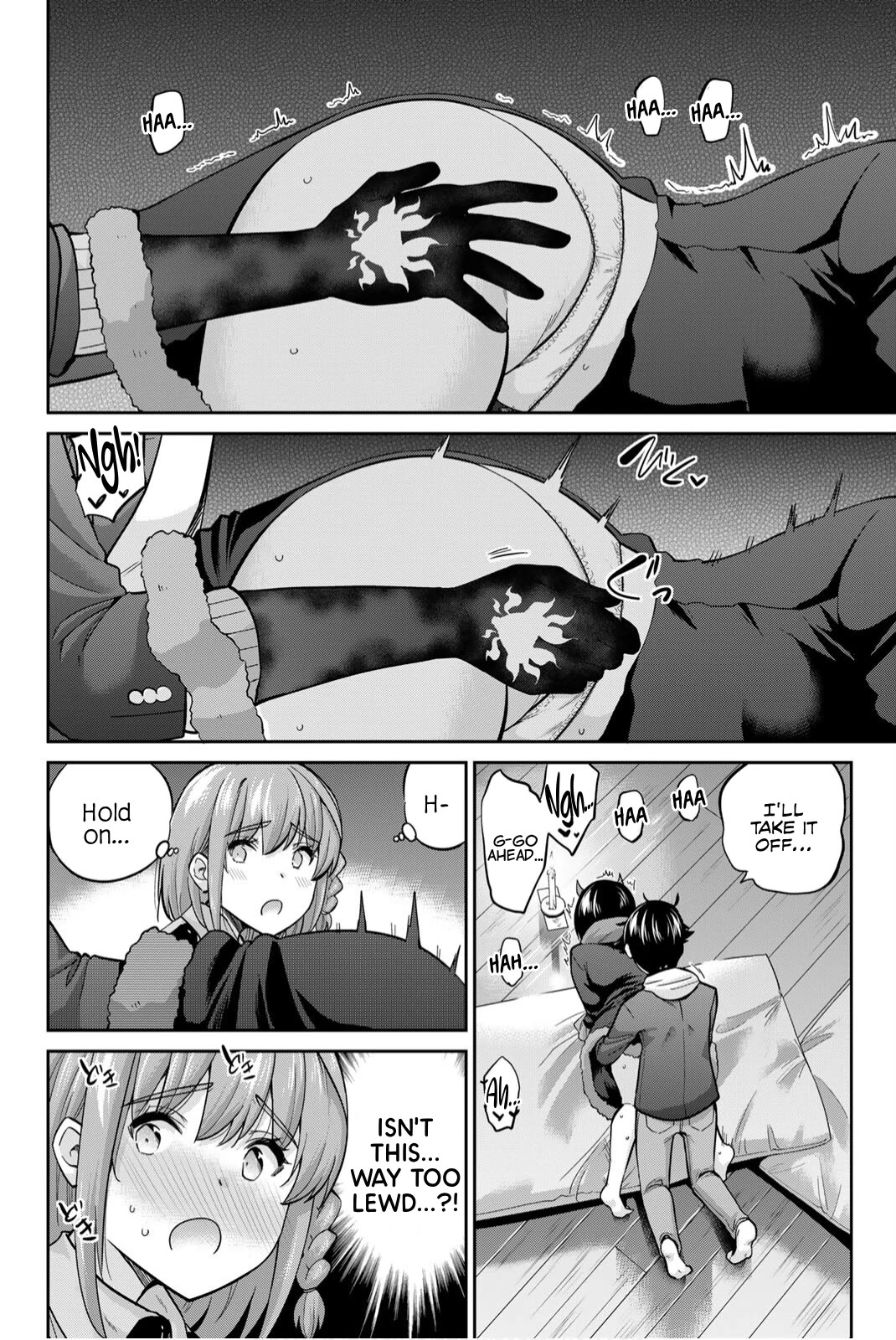 Onegai, Nugashite. Chapter 138 page 7 - Chapter 138: The Five-Point Central Formation