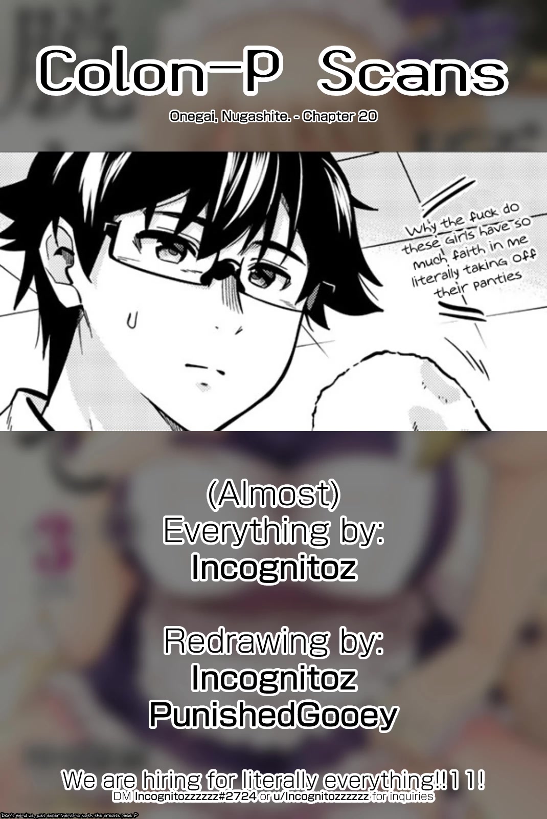 Onegai, Nugashite. Chapter 20 page 15 - Chapter 20: There's No Way My Panties Can Come Off