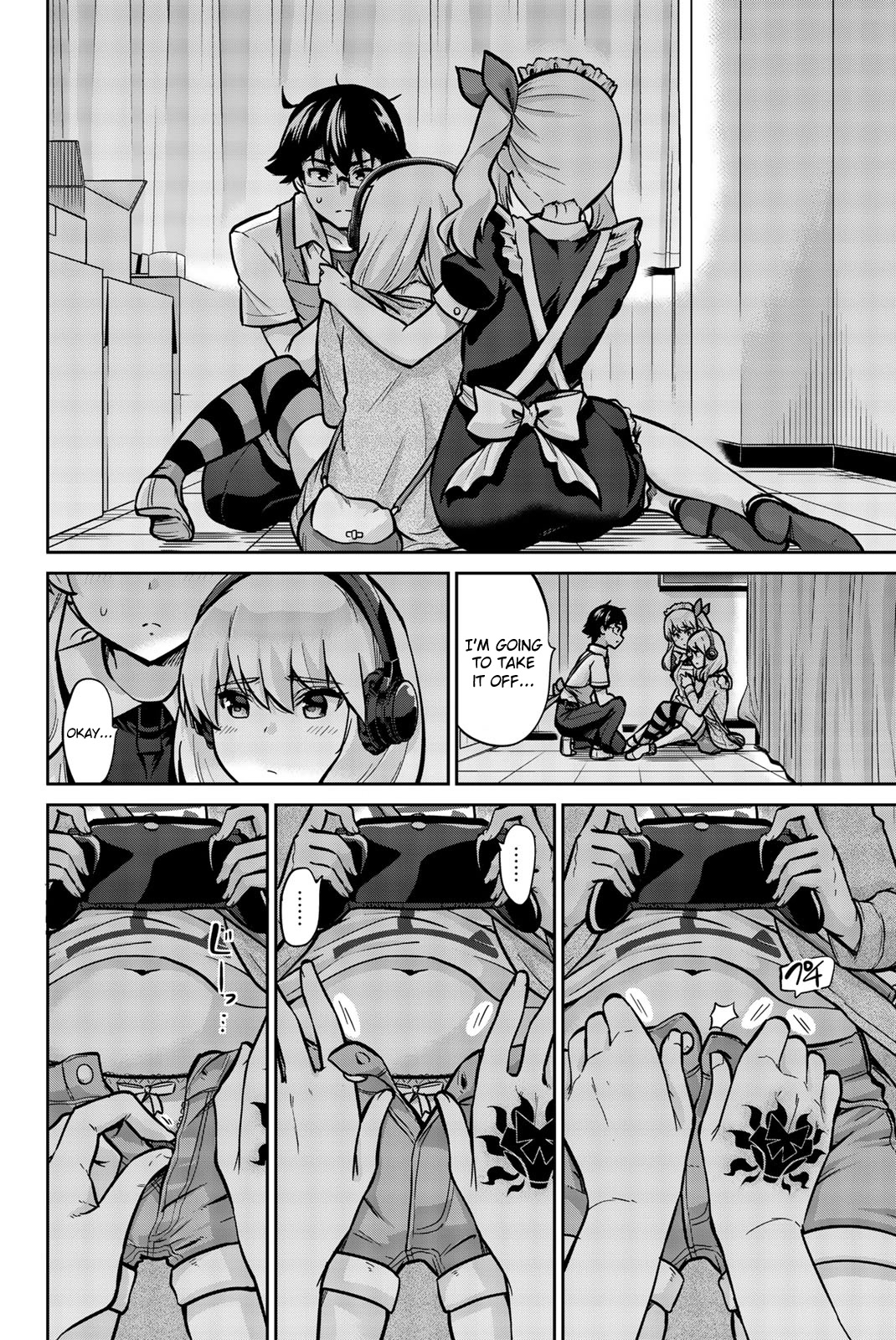 Onegai, Nugashite. Chapter 21 page 10 - Chapter 21: My Little Sister's Panties... Take It Off...