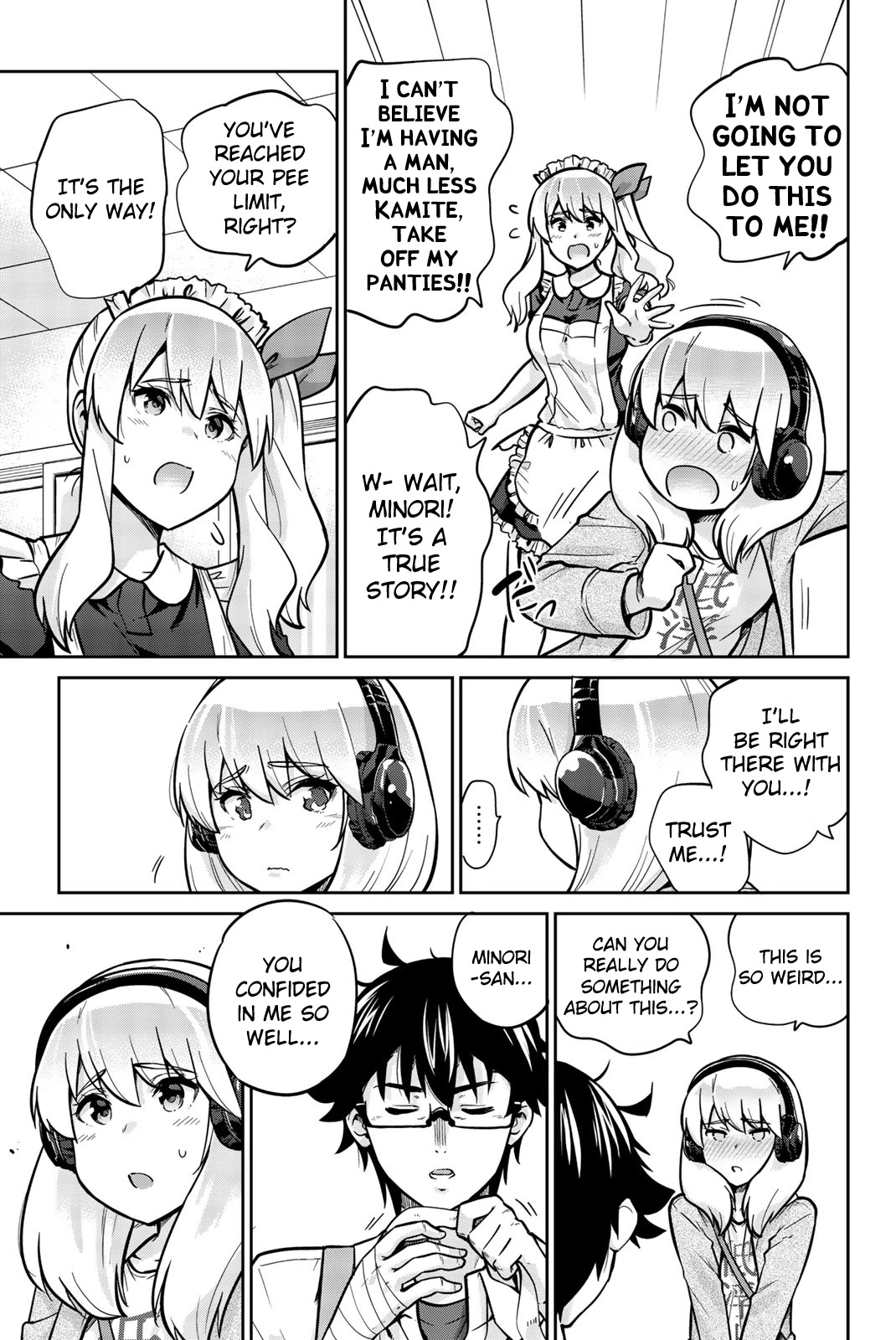 Onegai, Nugashite. Chapter 21 page 3 - Chapter 21: My Little Sister's Panties... Take It Off...
