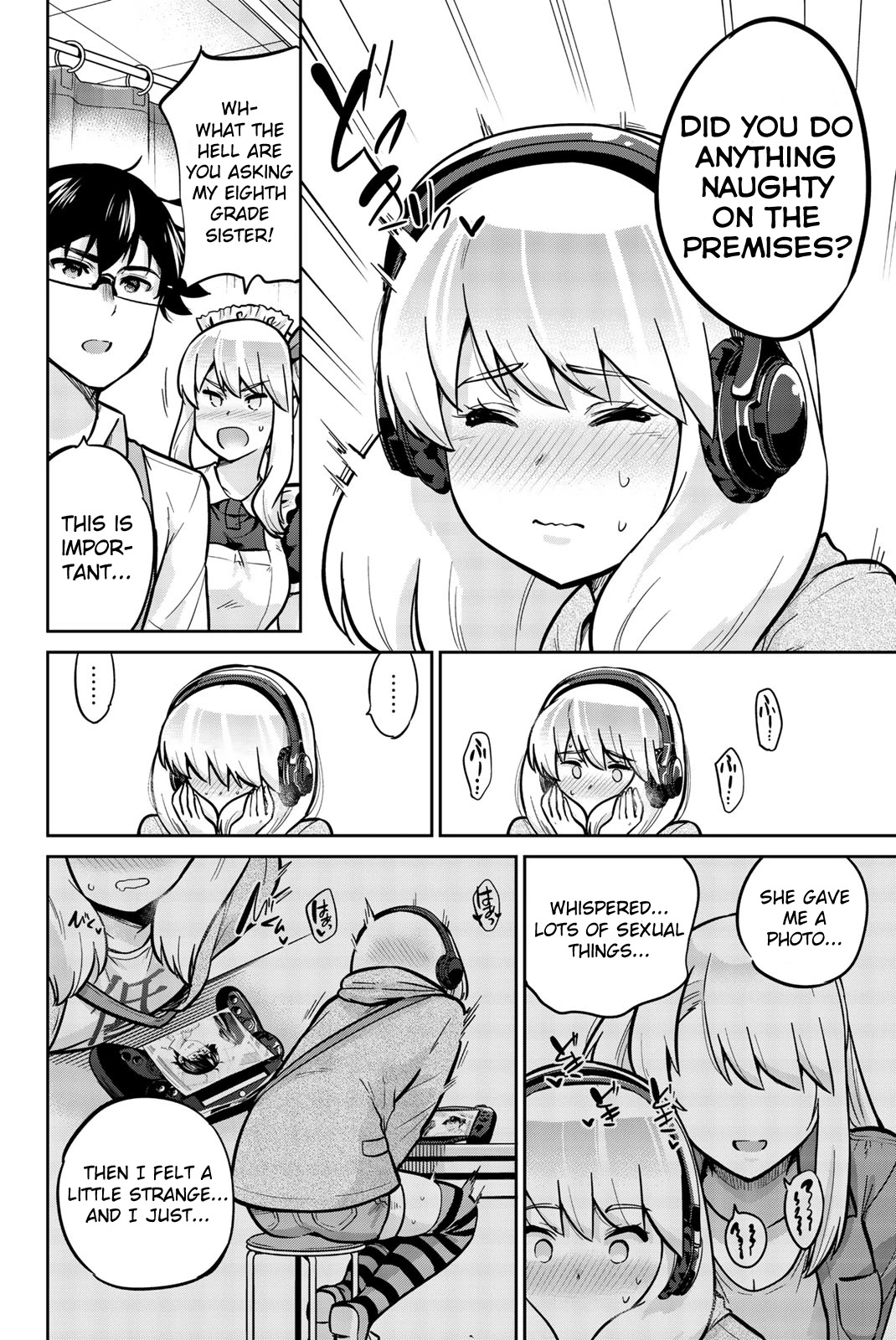Onegai, Nugashite. Chapter 22 page 11 - Chapter 22: There's No Way My Little Sister Is This Lewd