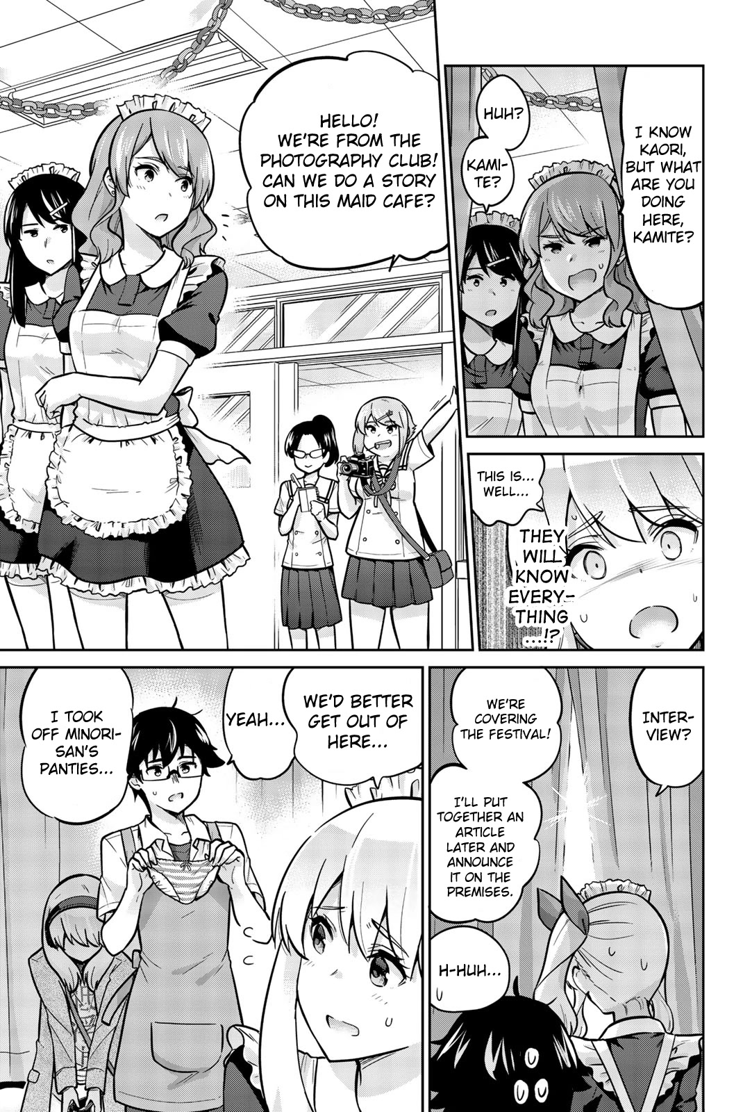 Onegai, Nugashite. Chapter 22 page 8 - Chapter 22: There's No Way My Little Sister Is This Lewd