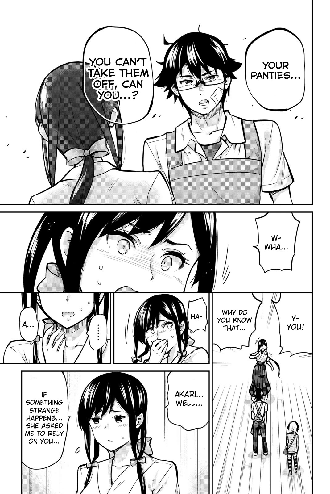Onegai, Nugashite. Chapter 25 page 9 - Chapter 25: The Shot Reveals the Virtue of the Shooter