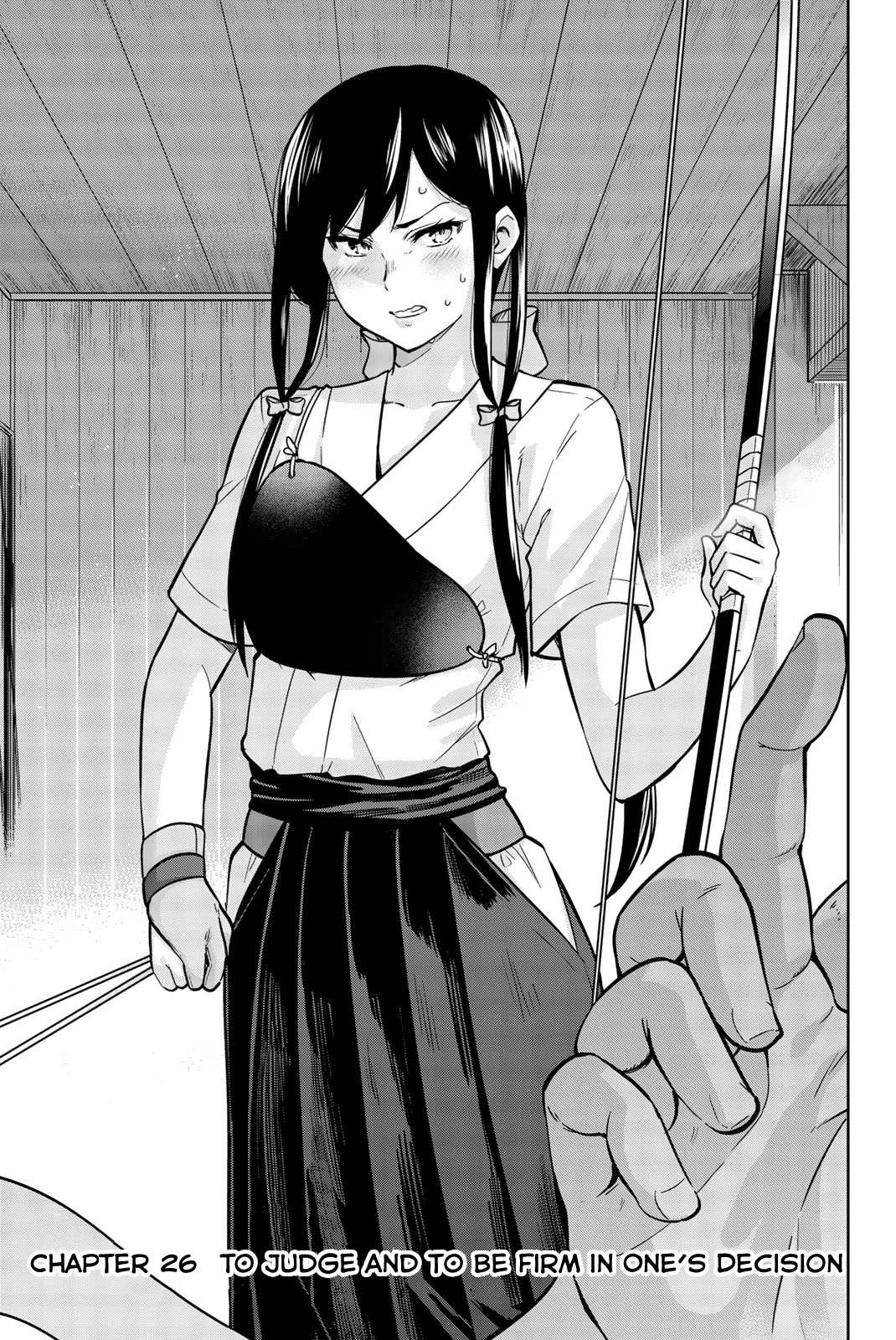 Onegai, Nugashite. Chapter 26 page 3 - Chapter 26: To Judge and to Be Firm in One’s Decision