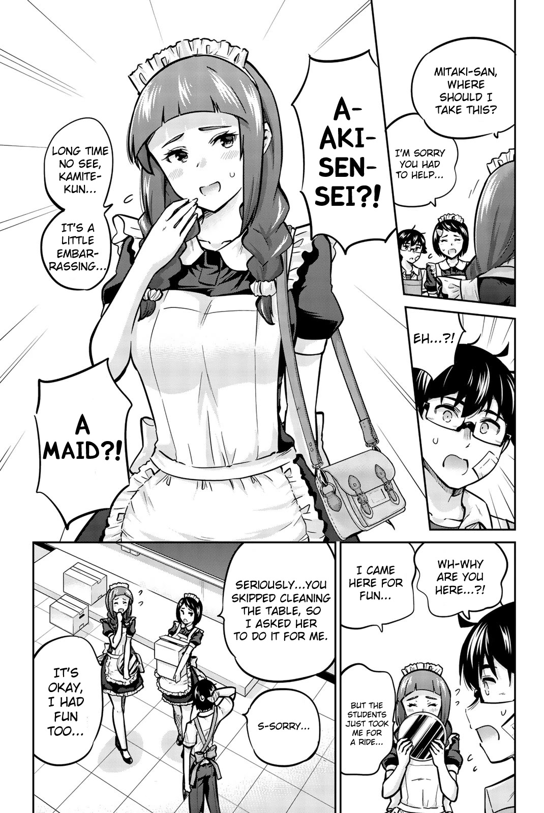 Onegai, Nugashite. Chapter 27 page 5 - Chapter 27: We're... Still...