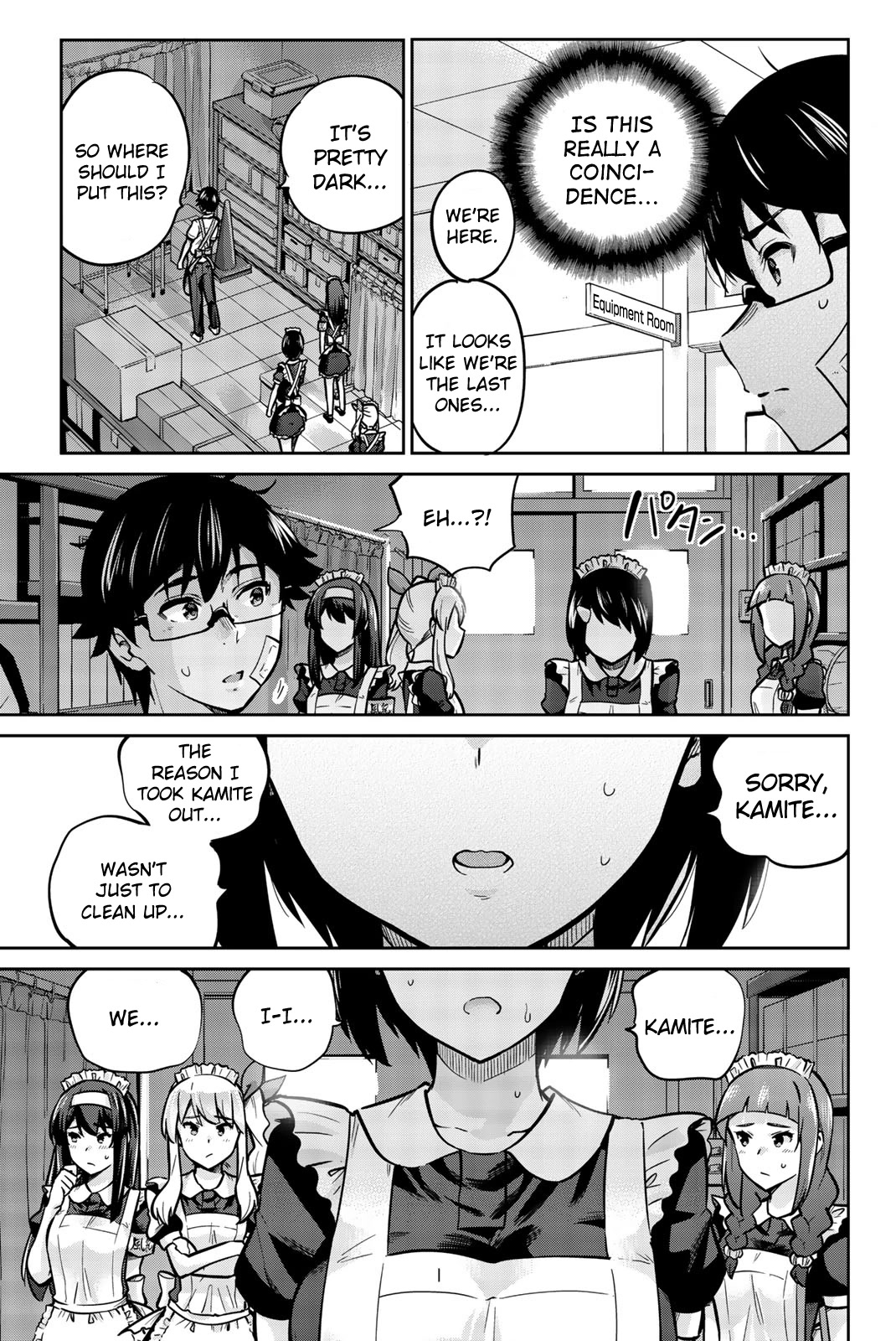 Onegai, Nugashite. Chapter 27 page 9 - Chapter 27: We're... Still...