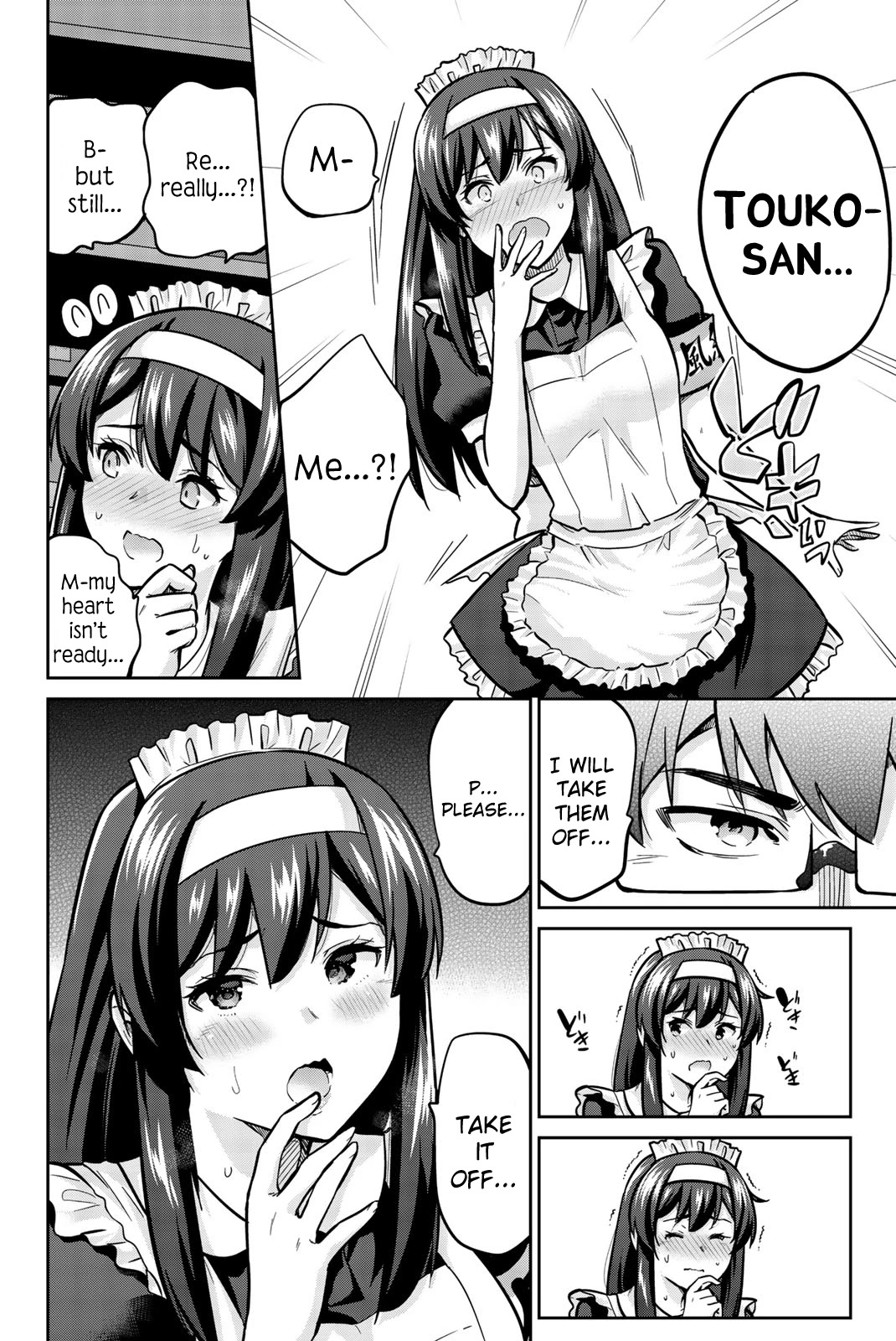 Onegai, Nugashite. Chapter 28 page 12 - Chapter 28: Being Watched While Being Undressed...
