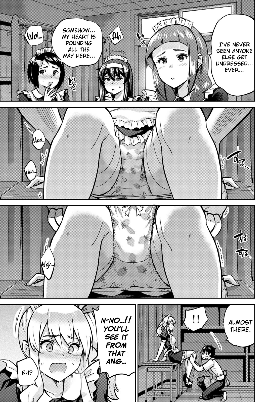 Onegai, Nugashite. Chapter 28 page 5 - Chapter 28: Being Watched While Being Undressed...