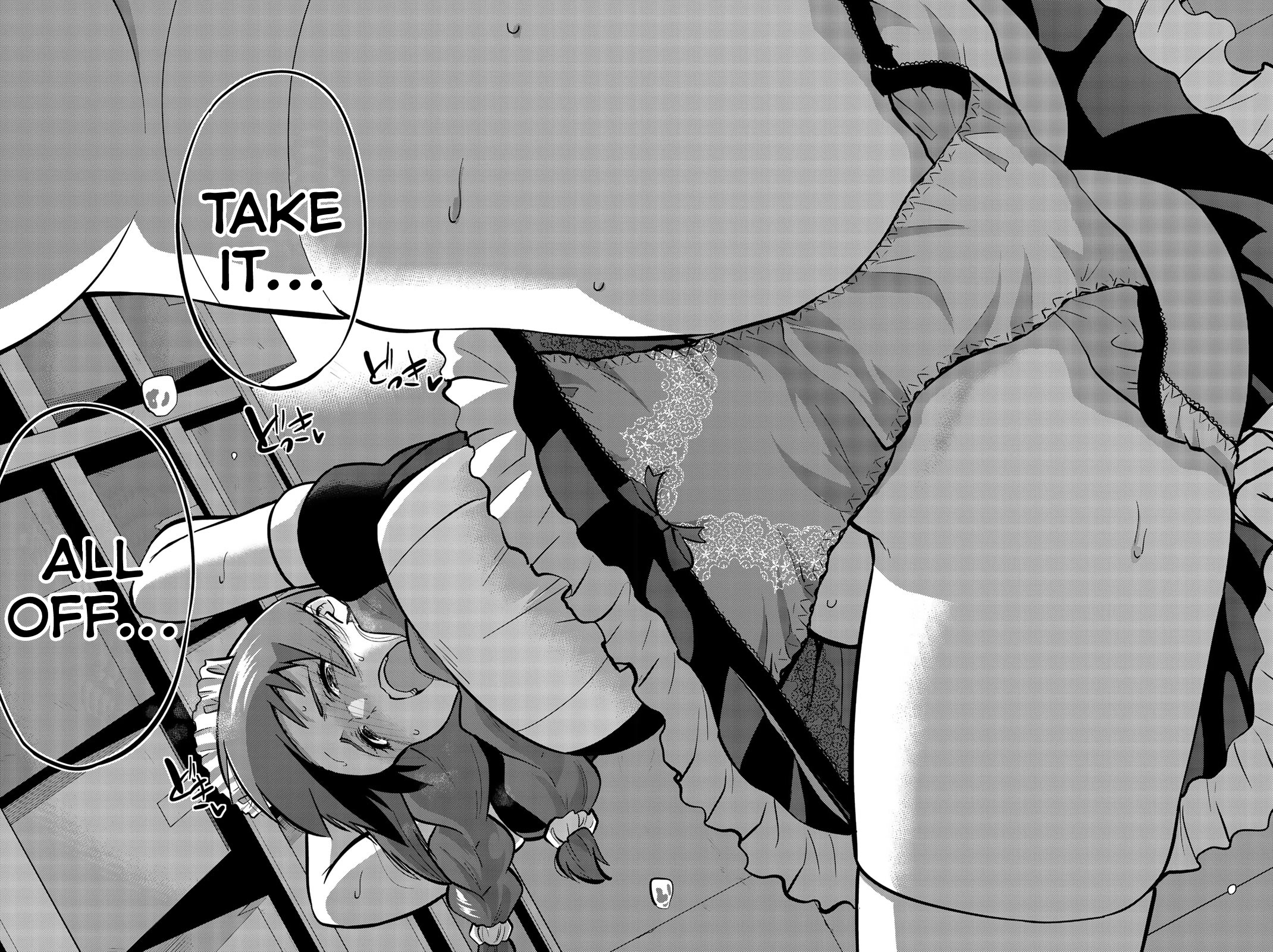 Onegai, Nugashite. Chapter 28 page 9 - Chapter 28: Being Watched While Being Undressed...