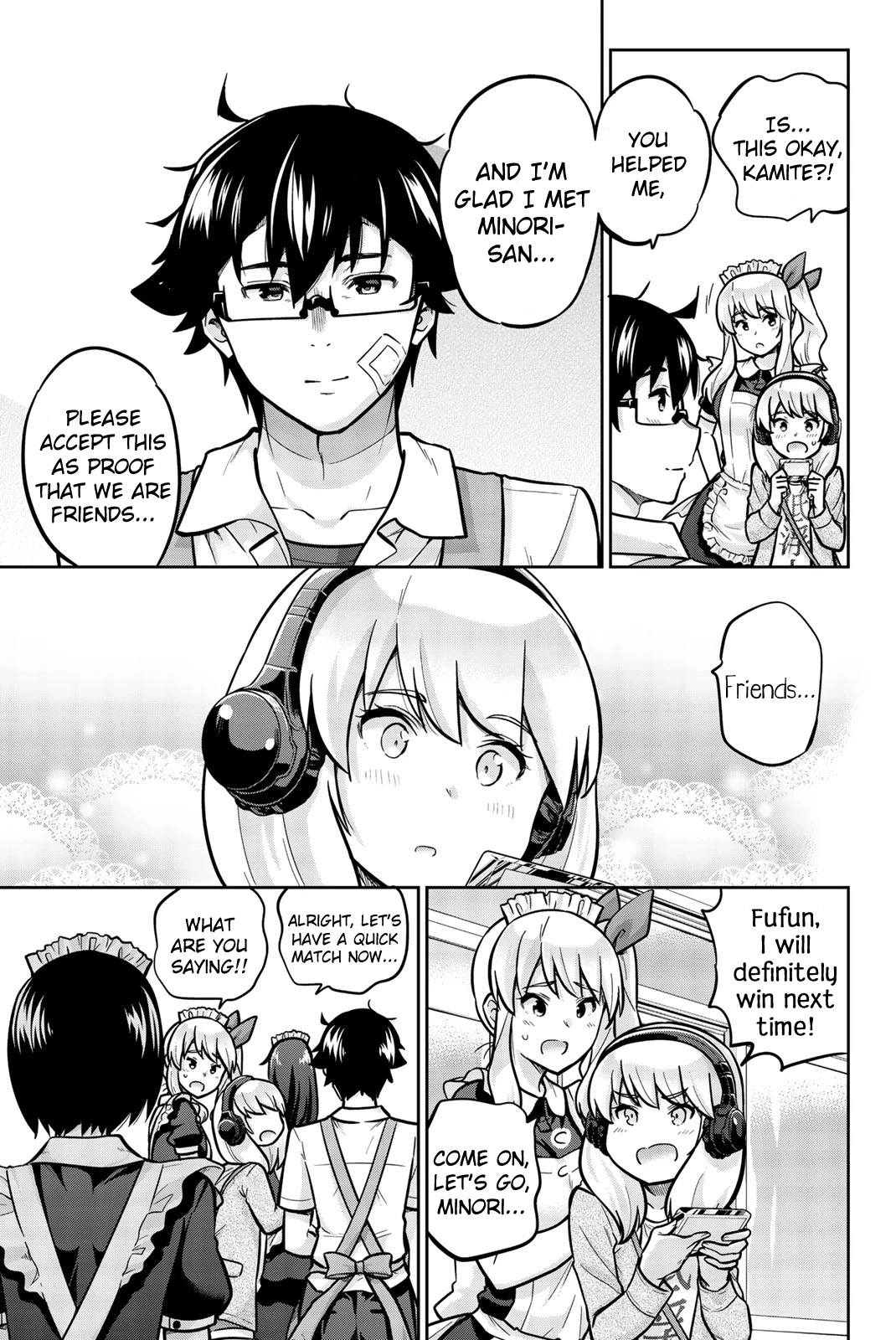 Onegai, Nugashite. Chapter 32 page 16 - Chapter 32: I Can't... Take It All Off...