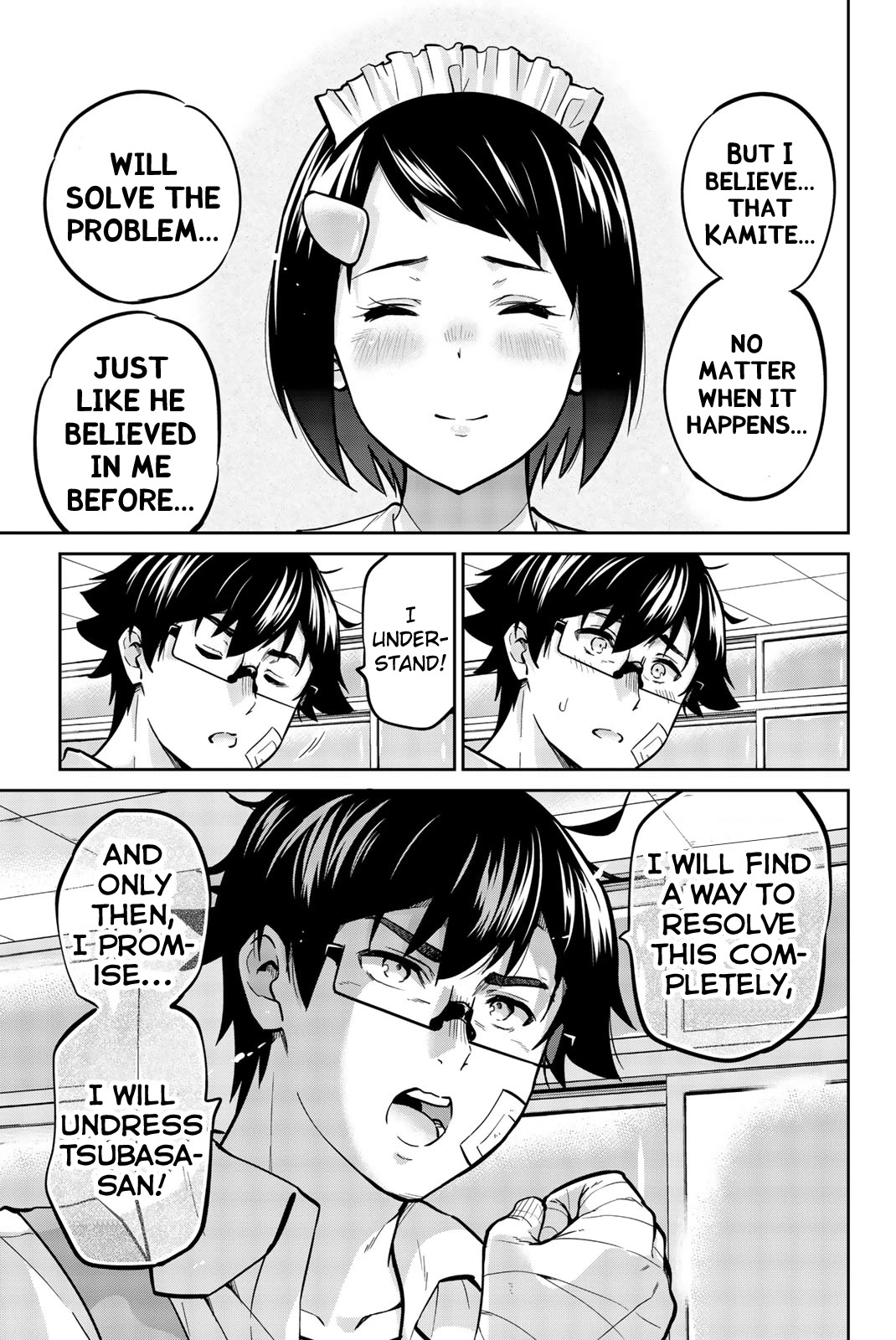 Onegai, Nugashite. Chapter 32 page 22 - Chapter 32: I Can't... Take It All Off...