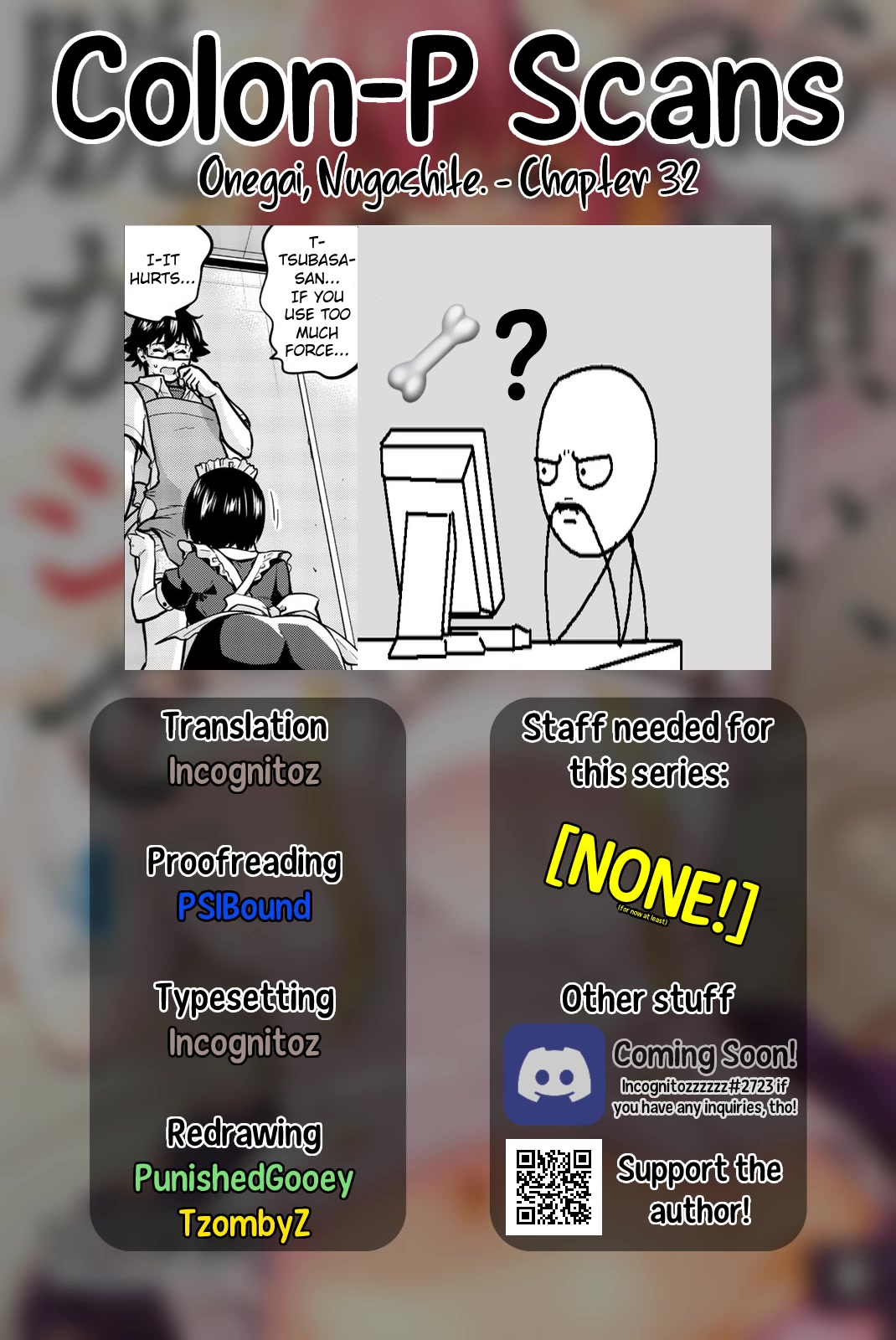 Onegai, Nugashite. Chapter 32 page 24 - Chapter 32: I Can't... Take It All Off...