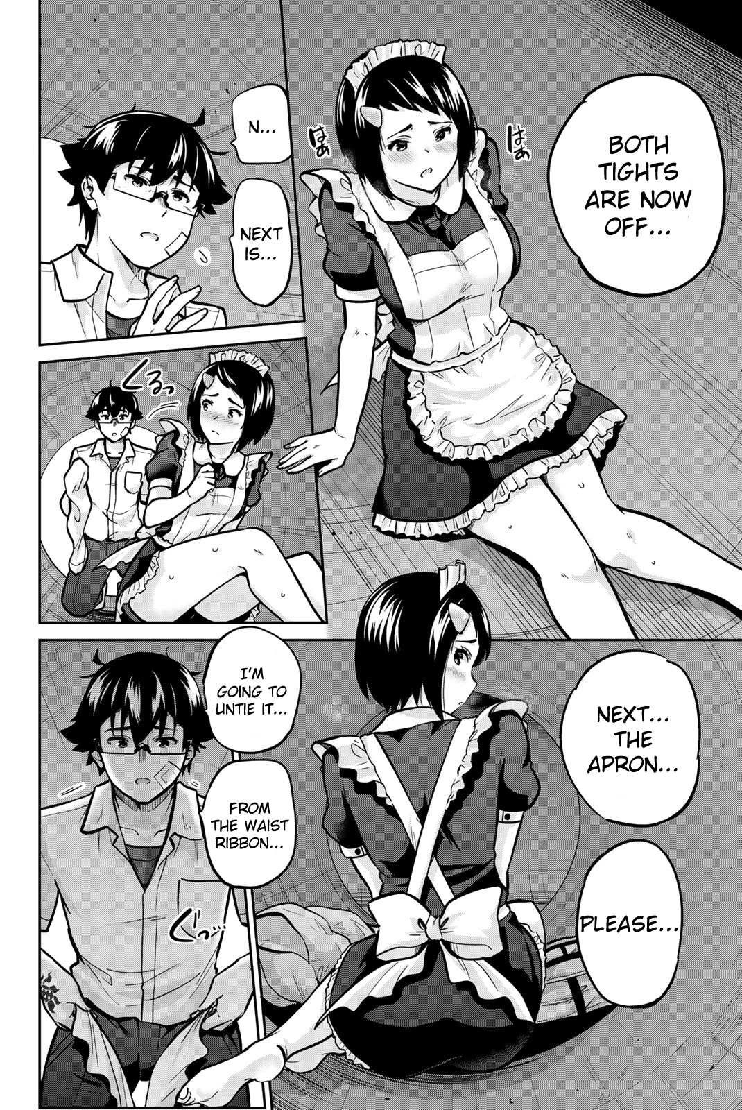 Onegai, Nugashite. Chapter 34 page 12 - Chapter 34: Take It... All Off... (Part 1)