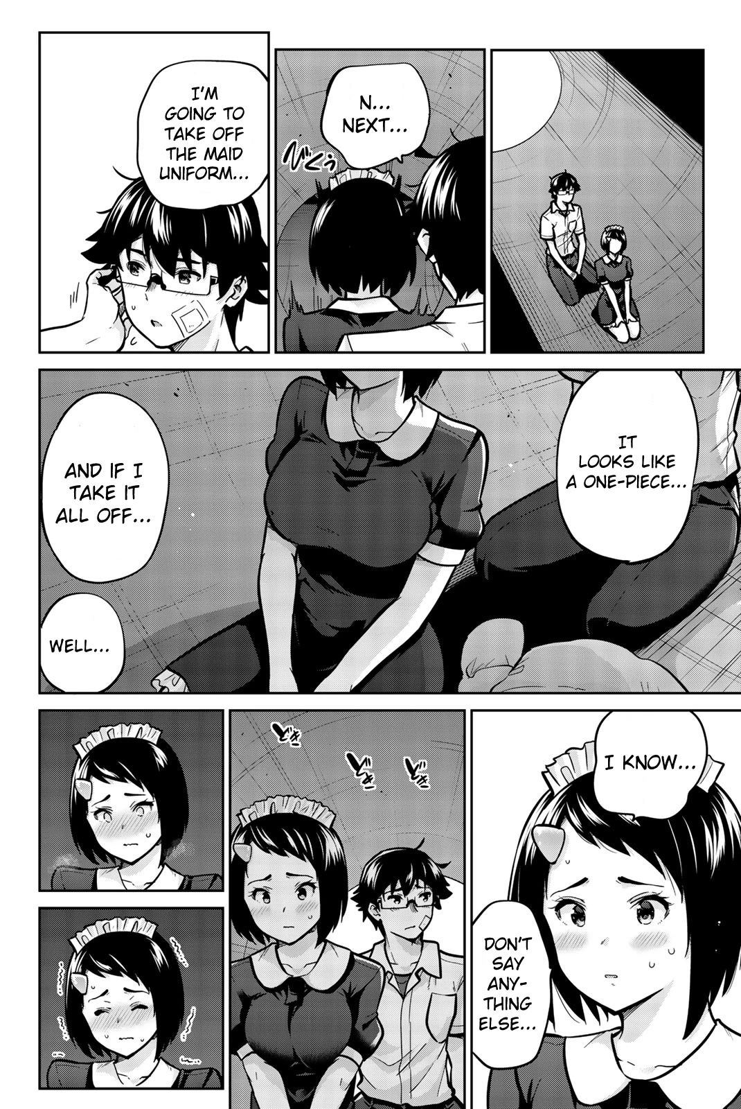 Onegai, Nugashite. Chapter 34 page 14 - Chapter 34: Take It... All Off... (Part 1)