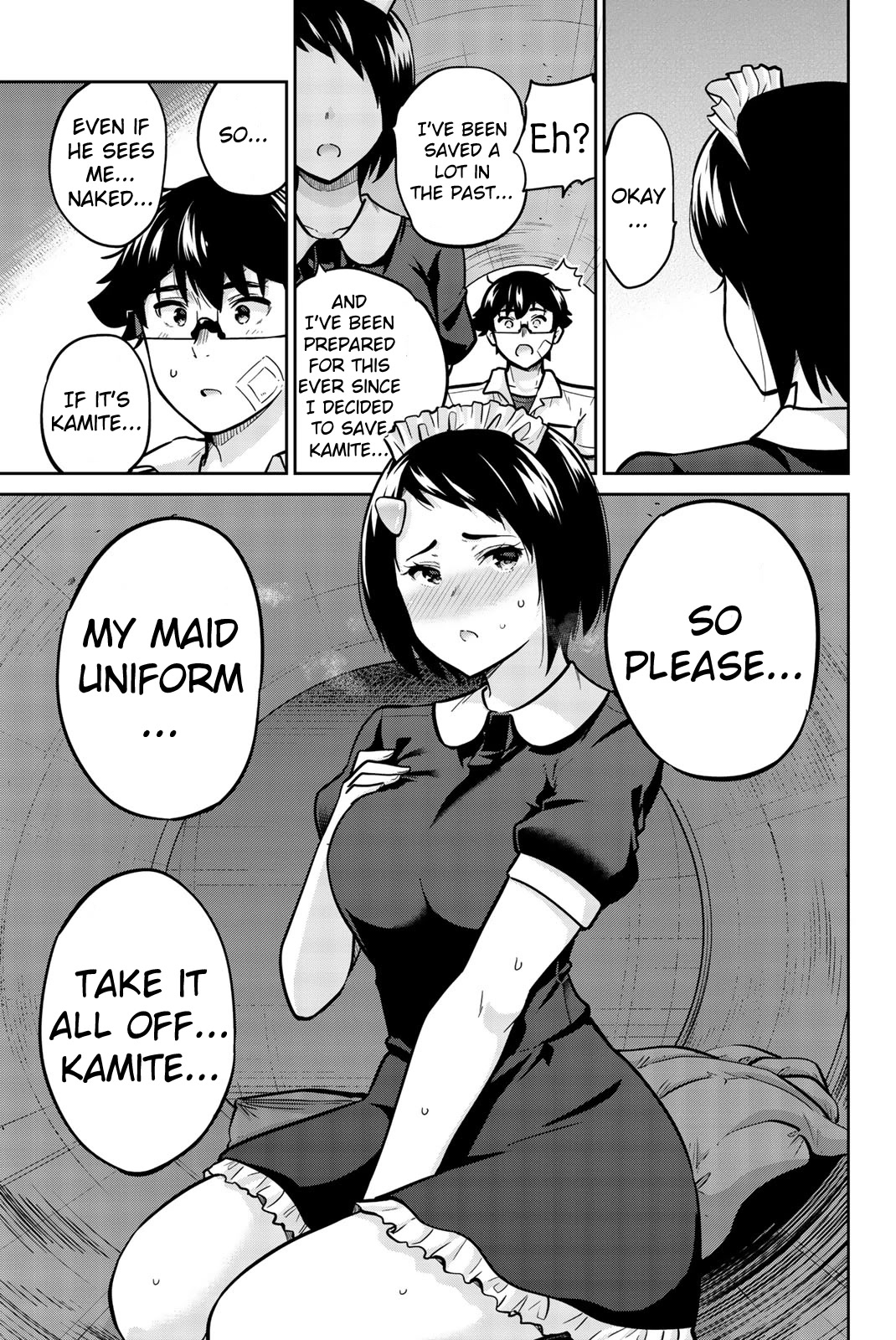 Onegai, Nugashite. Chapter 34 page 15 - Chapter 34: Take It... All Off... (Part 1)