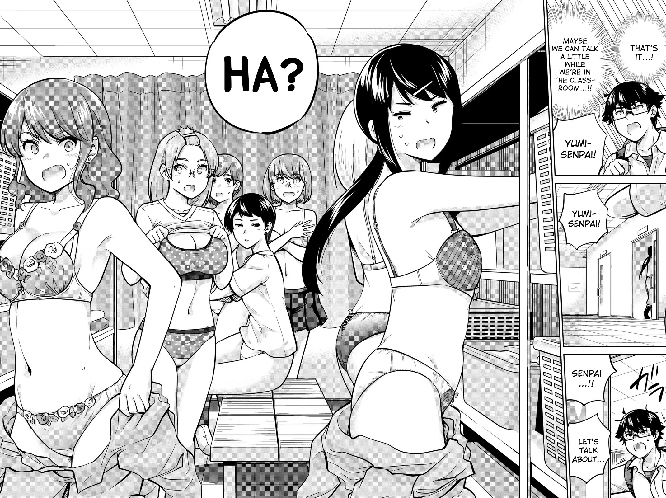 Onegai, Nugashite. Chapter 37 page 8 - Chapter 37: Kamite Busters