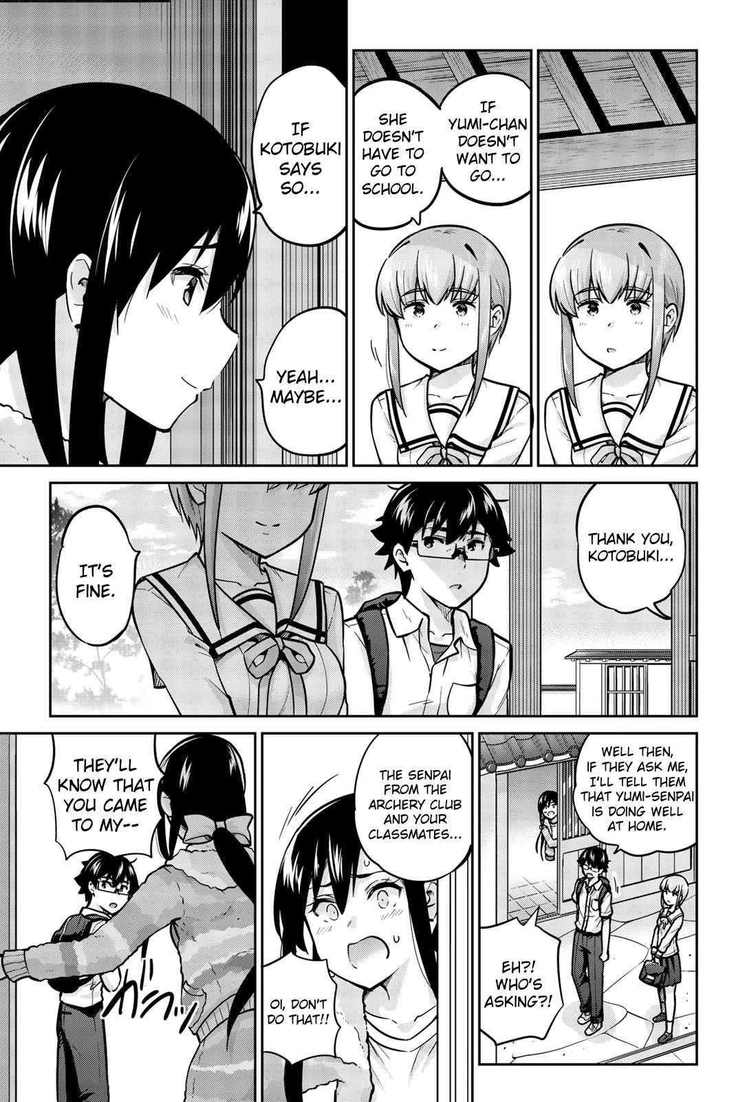 Onegai, Nugashite. Chapter 38 page 9 - Chapter 38: Put a Curse on Me