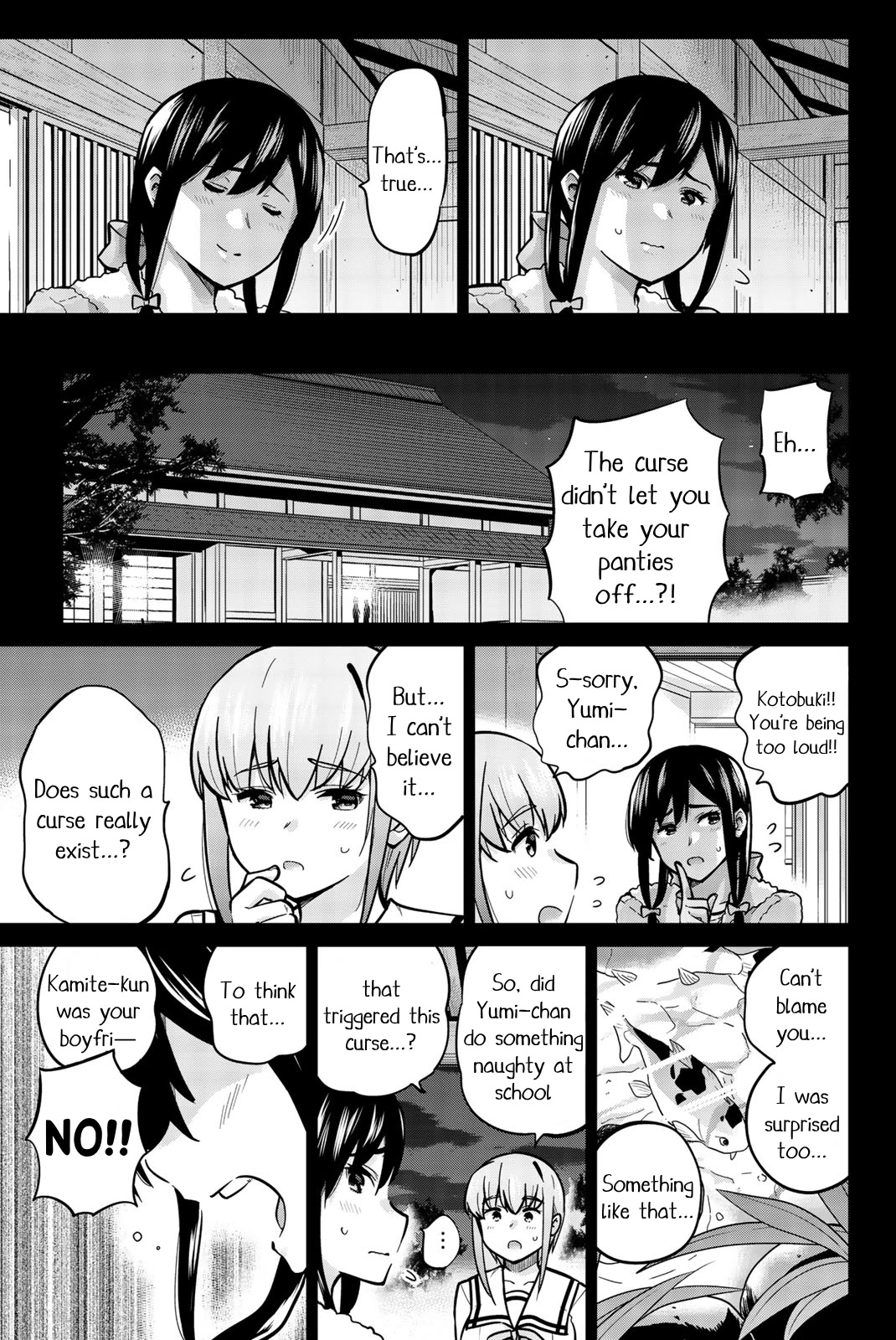 Onegai, Nugashite. Chapter 40 page 3 - Chapter 40: There's No Such Thing... as a Curse!